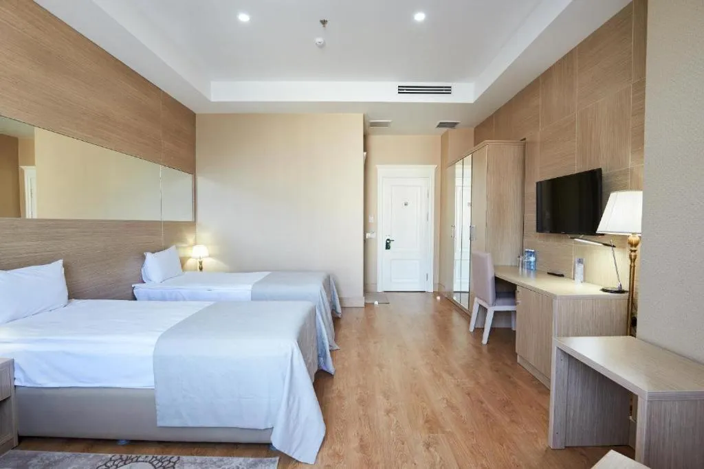 Photo of the whole room, Bed in NOBEL Hotel