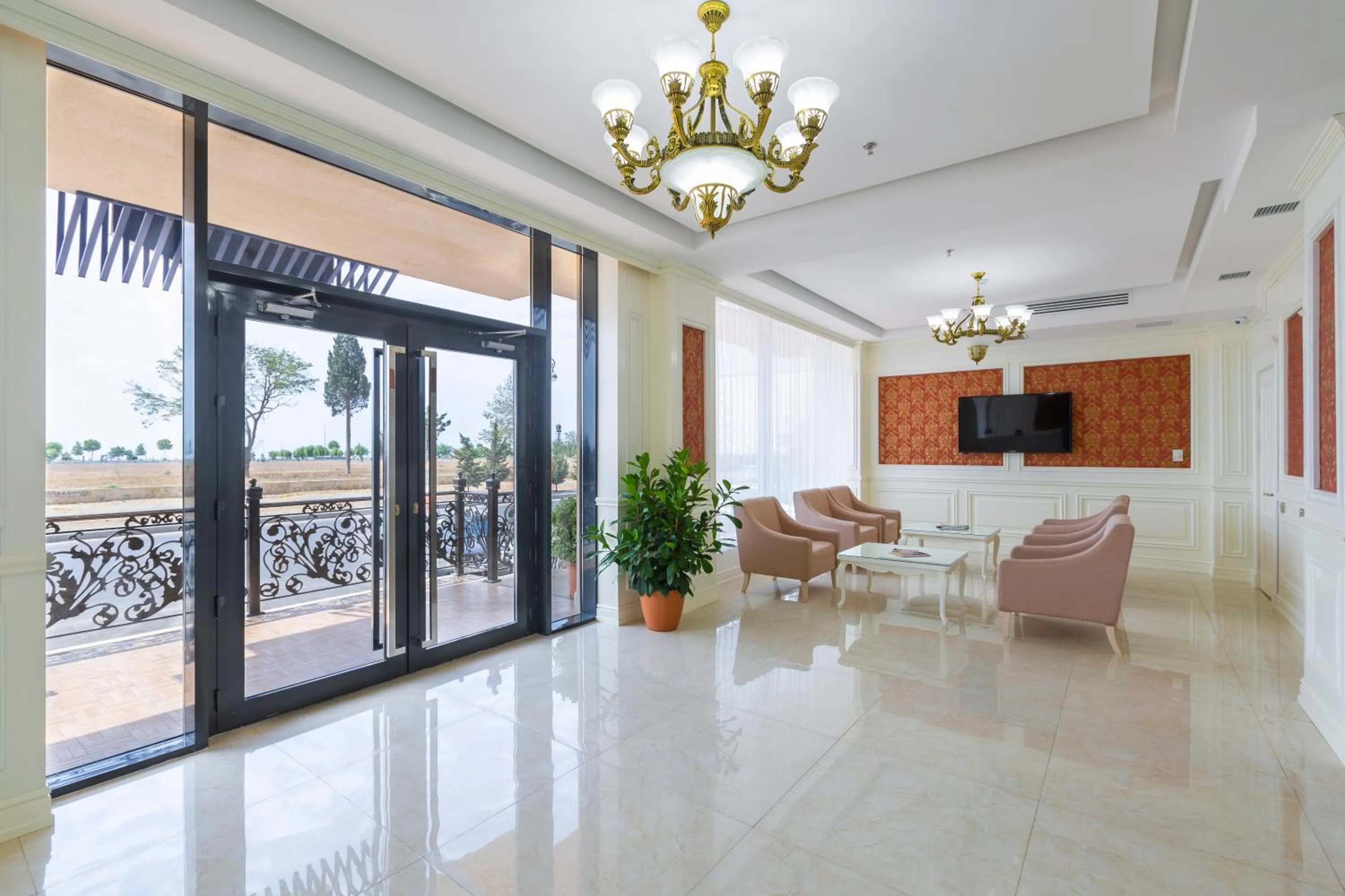 Lobby or reception in NOBEL Hotel