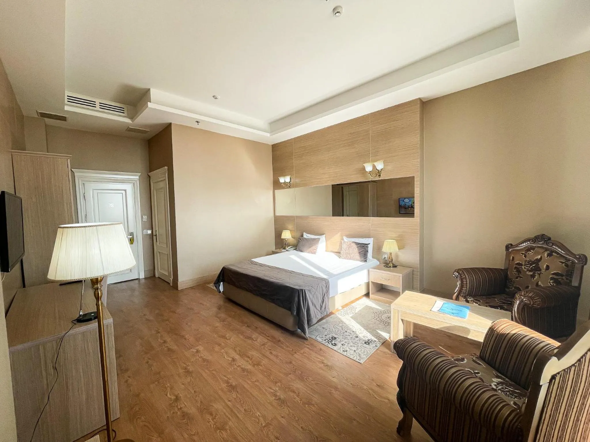 Photo of the whole room, Bed in NOBEL Hotel