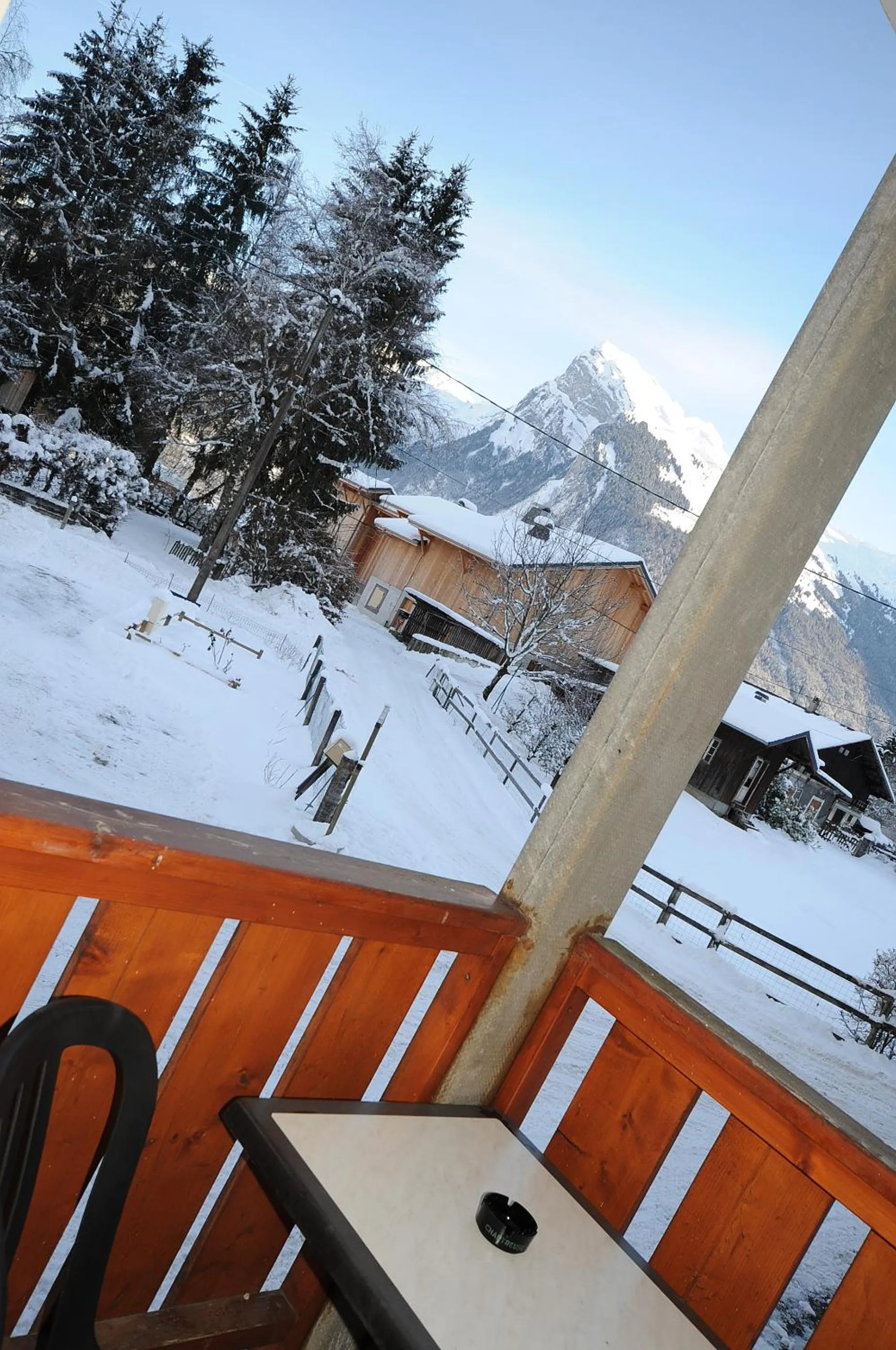 Natural landscape in La Boule de Neige