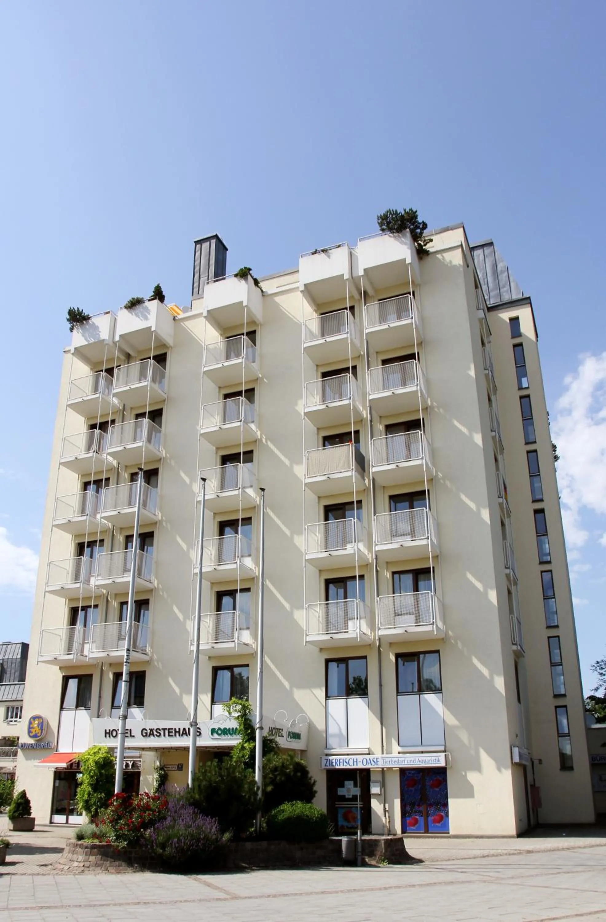 Property building in Hotel Gästehaus Forum am Westkreuz