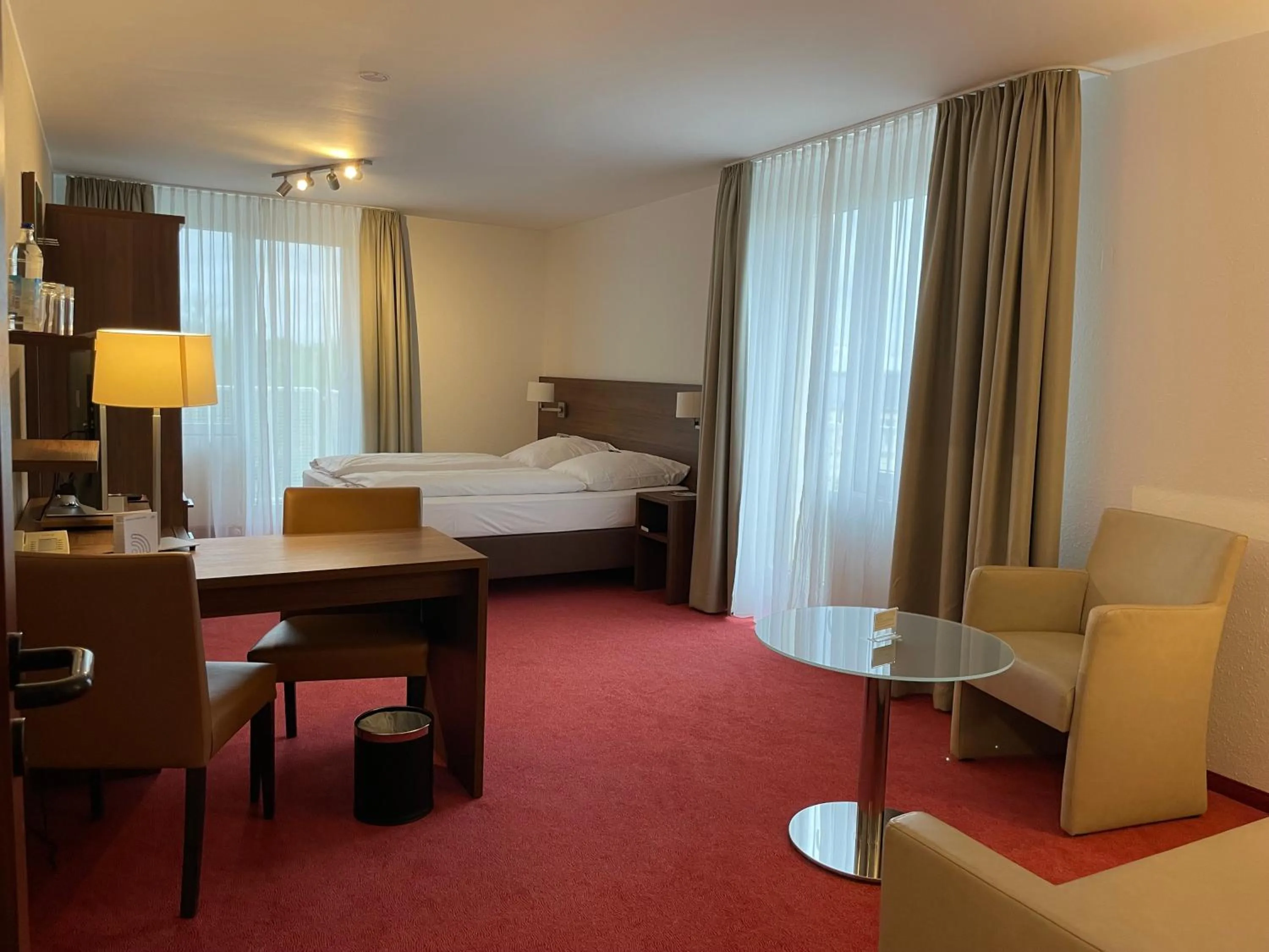 Bed in Hotel Gästehaus Forum am Westkreuz