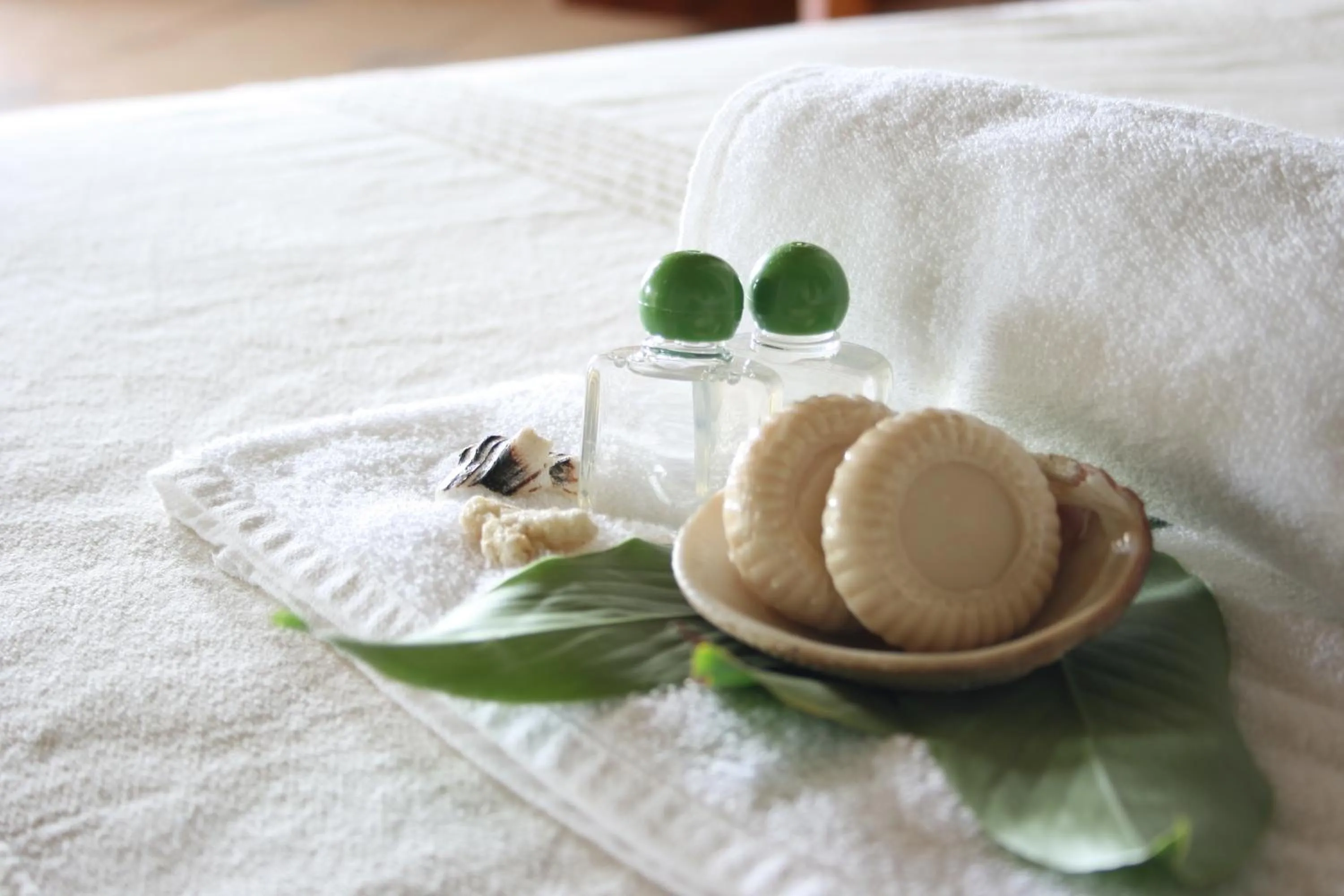 Bed in Cabañas Biuzaa