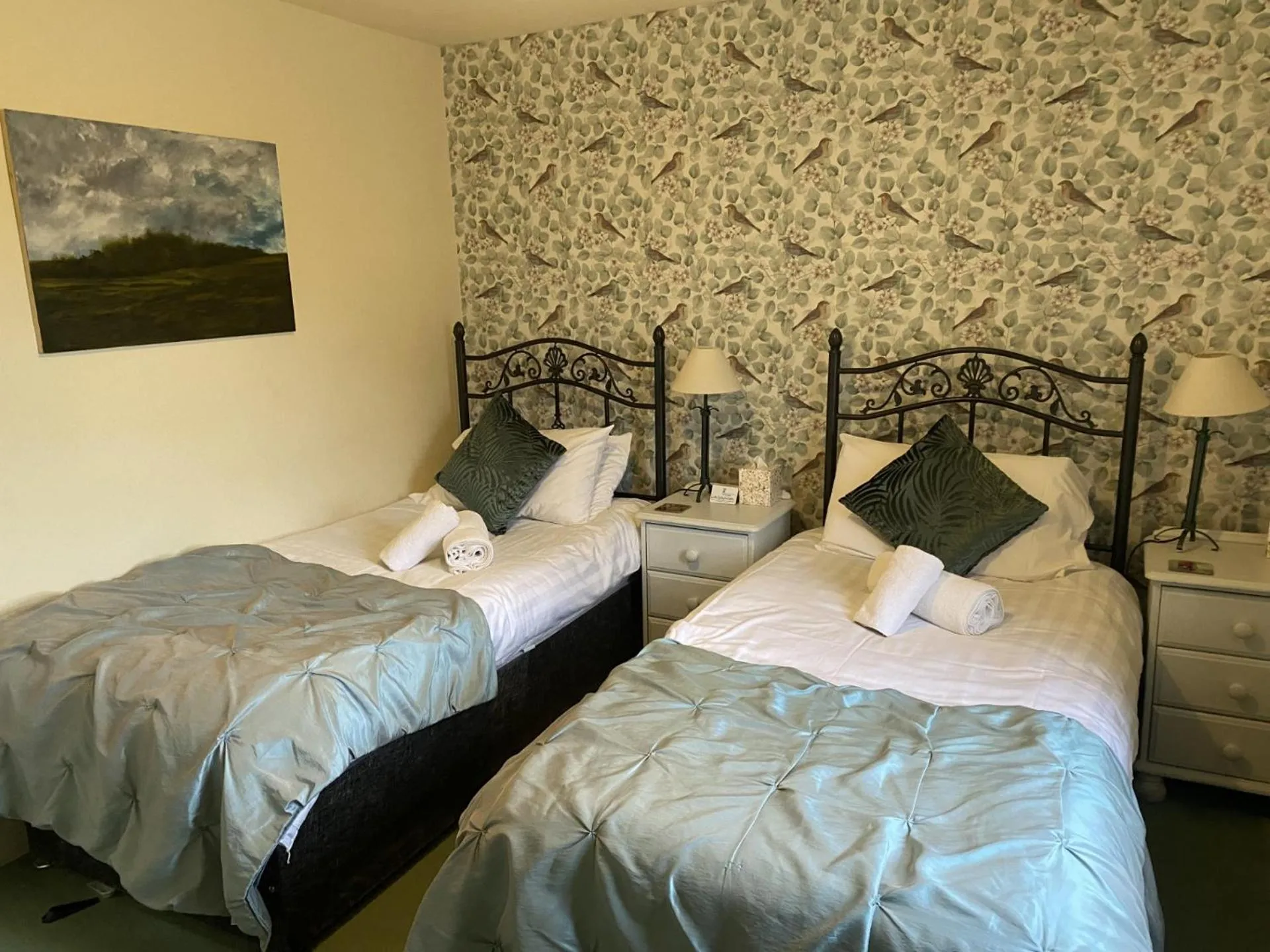 Bed in The Bridge Inn