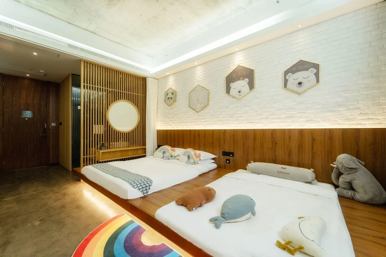 Family Room with Garden View in Lin Yin Art Hotel Shanghai（Pudong airport）
