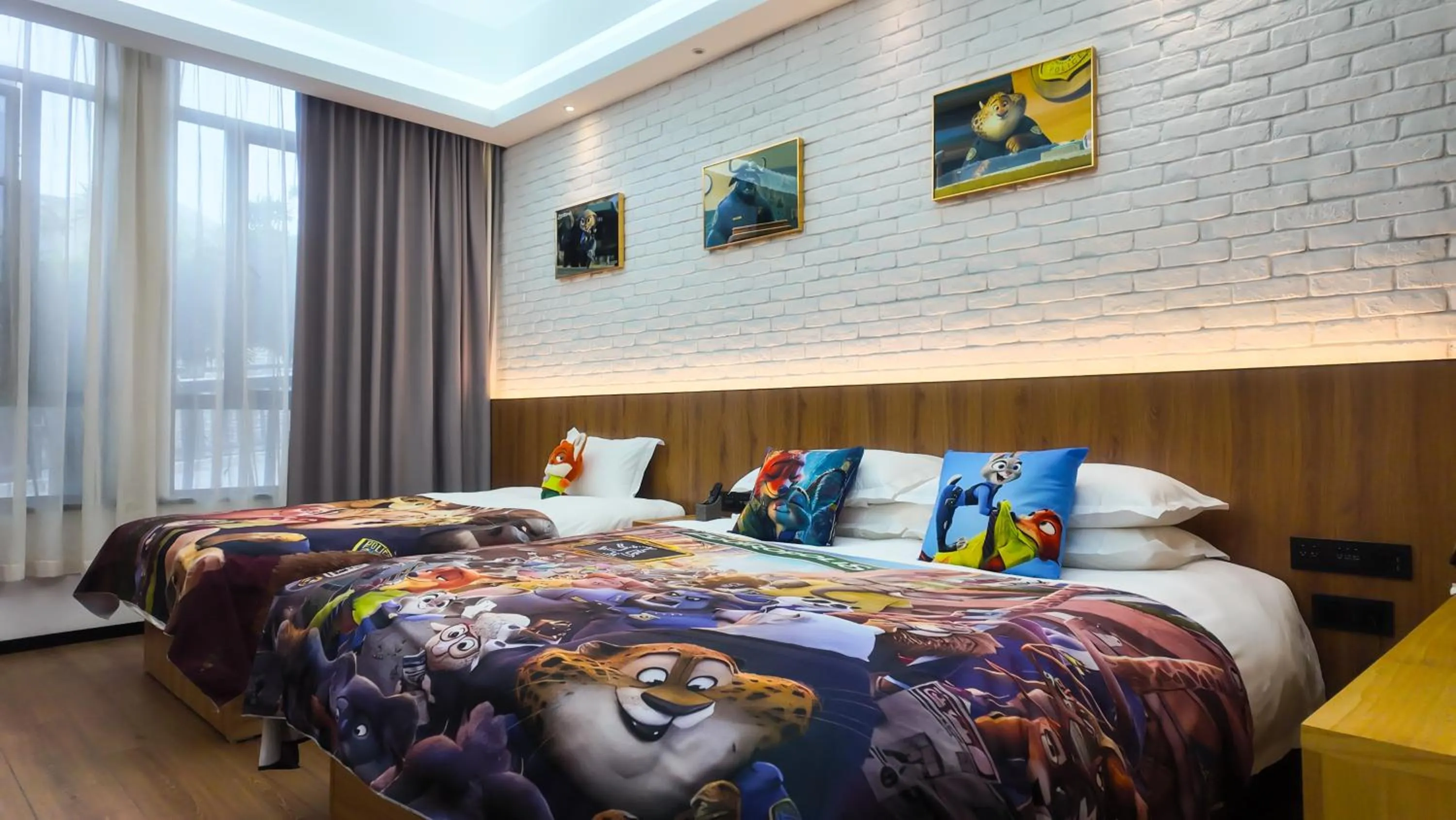 Bed in Lin Yin Art Hotel Shanghai（Pudong airport）