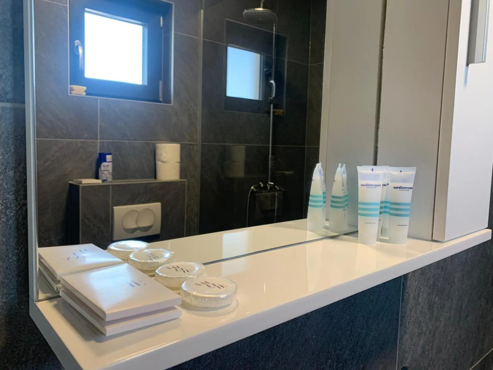 Bathroom in Filipovic rent a car & apartments