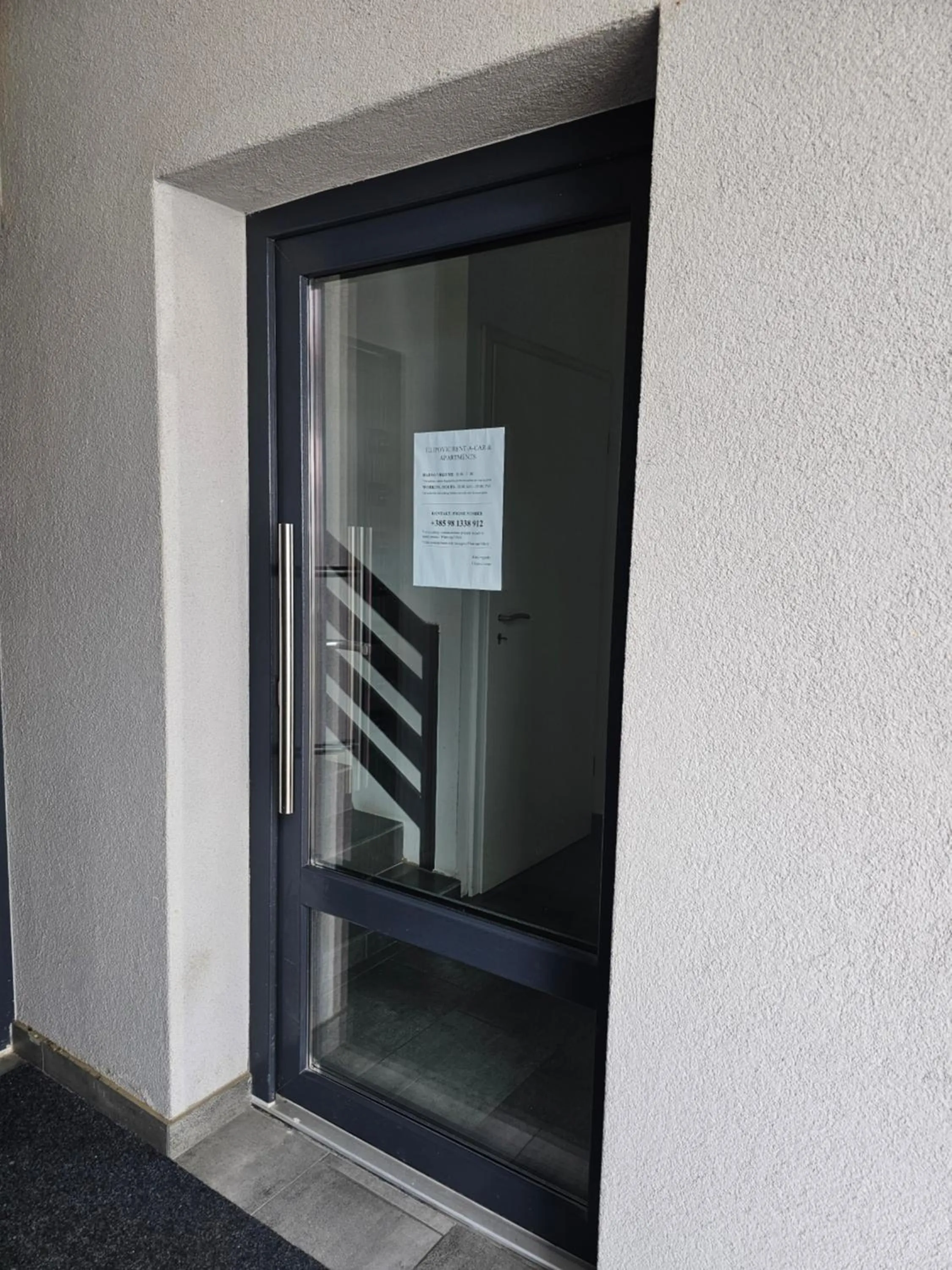 Facade/entrance in Filipovic rent a car & apartments