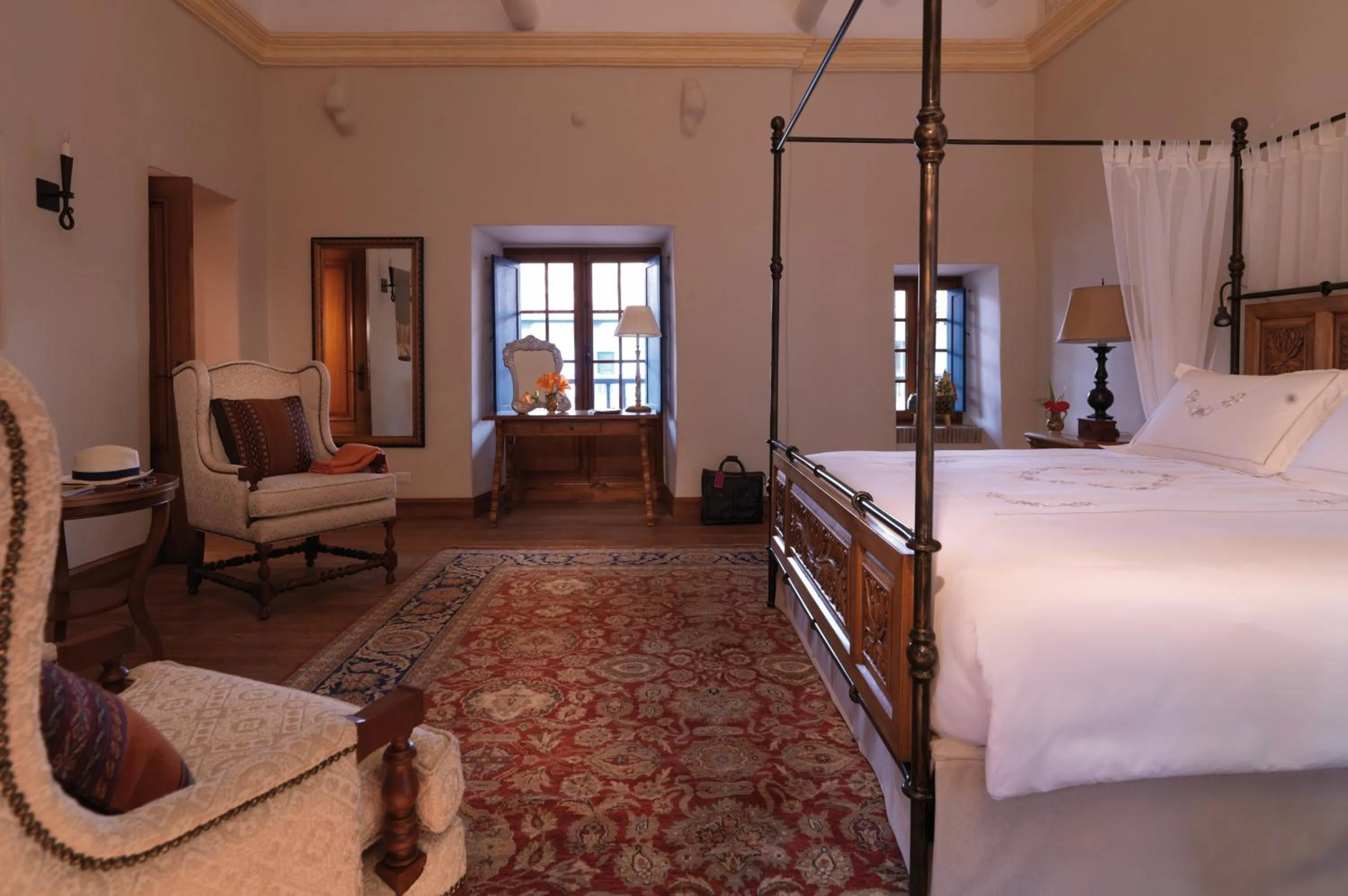 Photo of the whole room, Bed in Palacio Nazarenas, A Belmond Hotel, Cusco