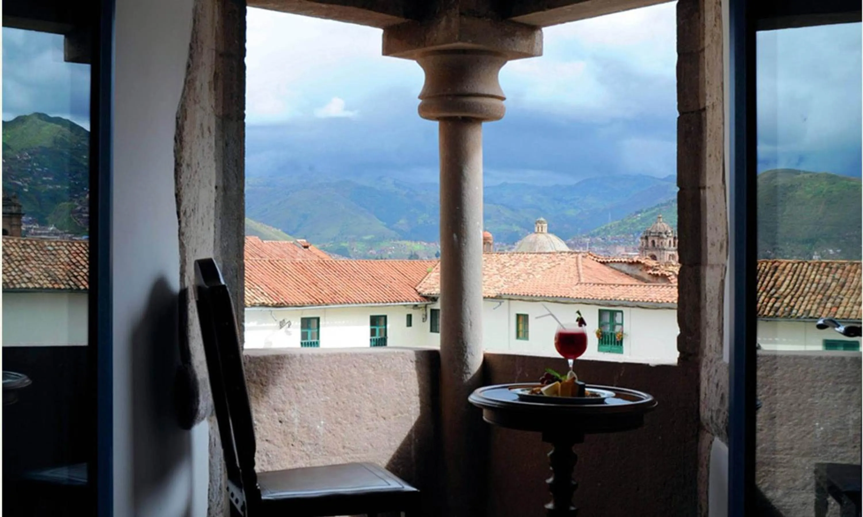 Mountain view in Palacio Nazarenas, A Belmond Hotel, Cusco