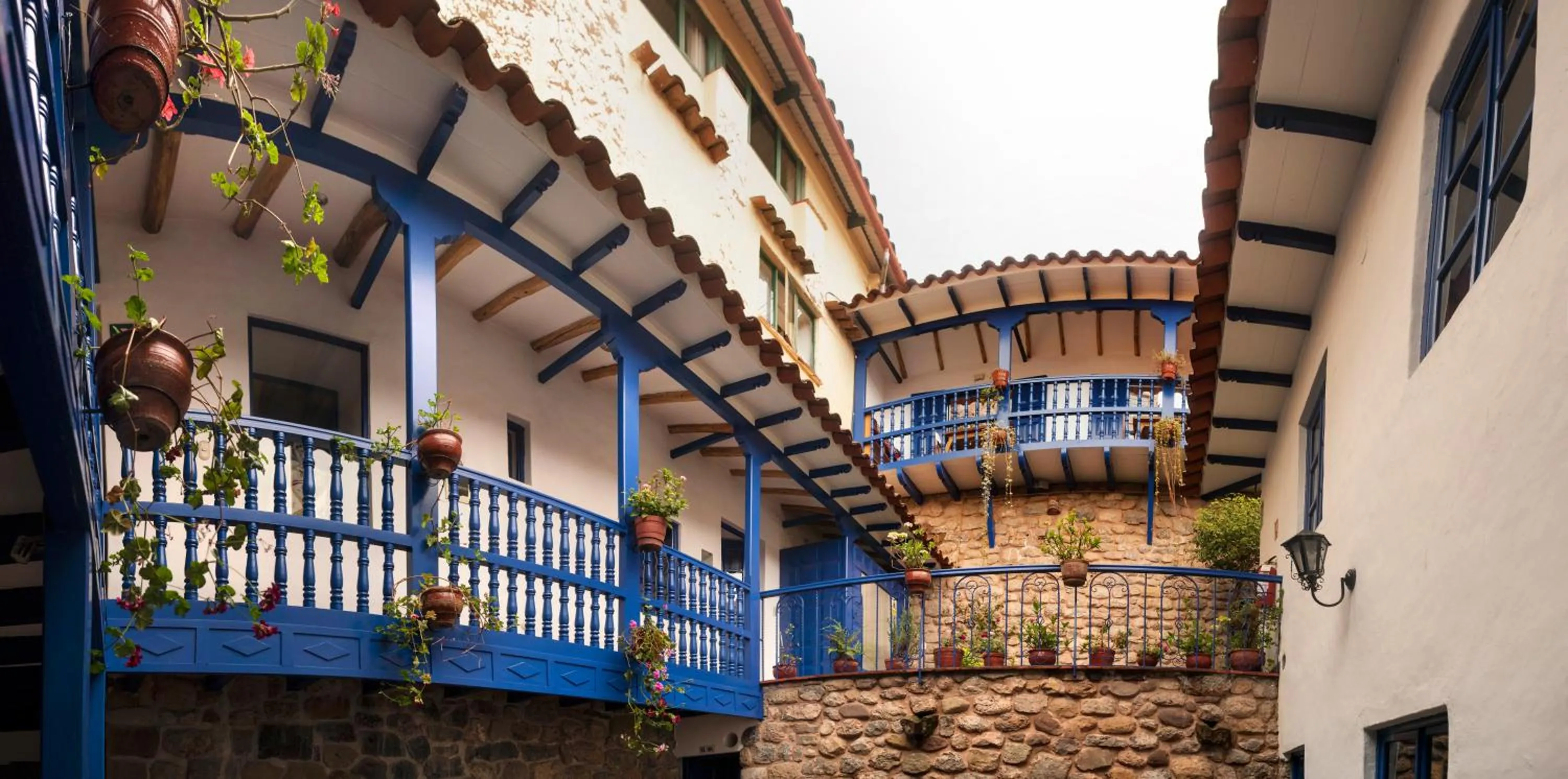 Garden view in Rumi Wasi