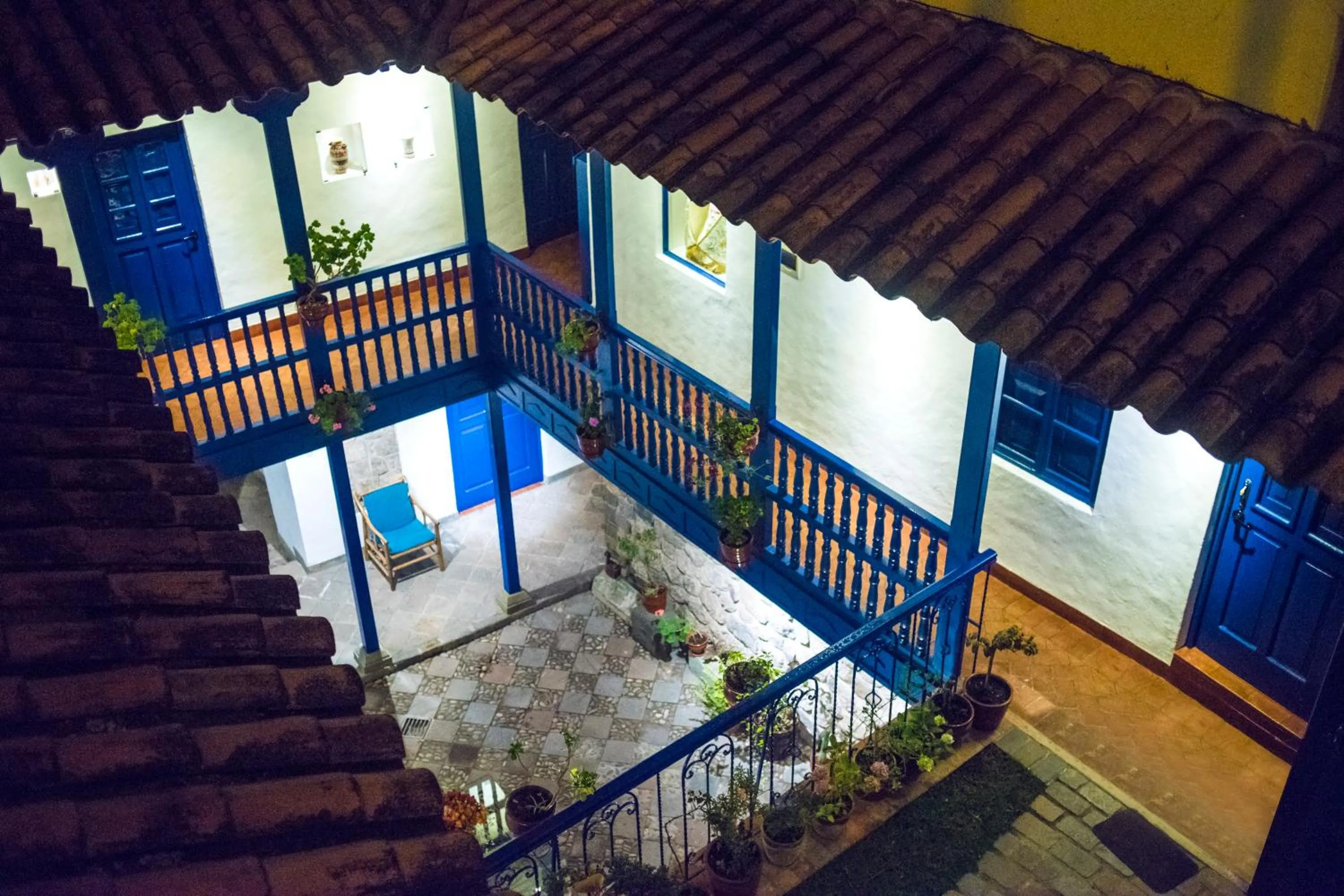 Bird's eye view in Rumi Wasi