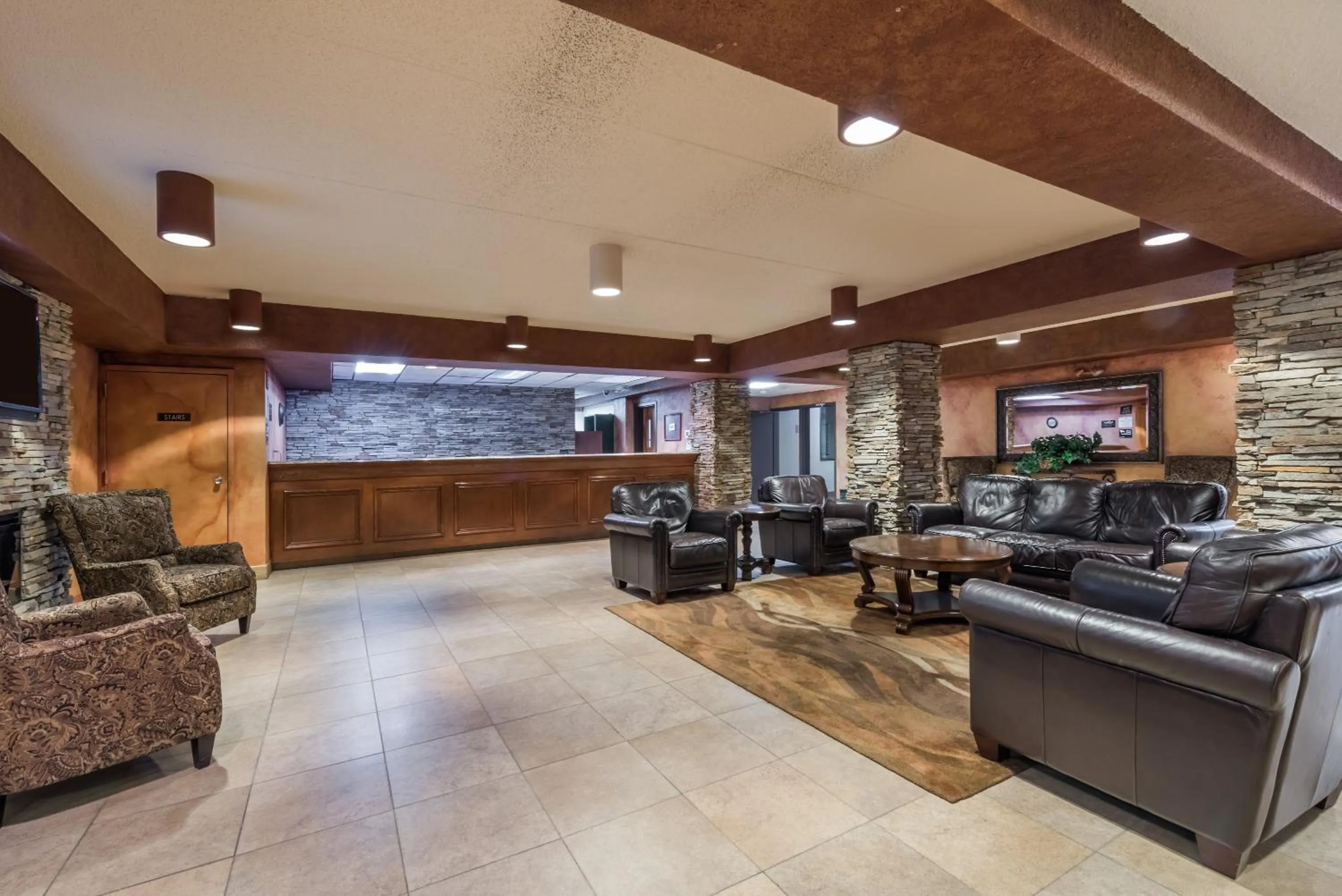 Lobby or reception in Ramada by Wyndham Fargo