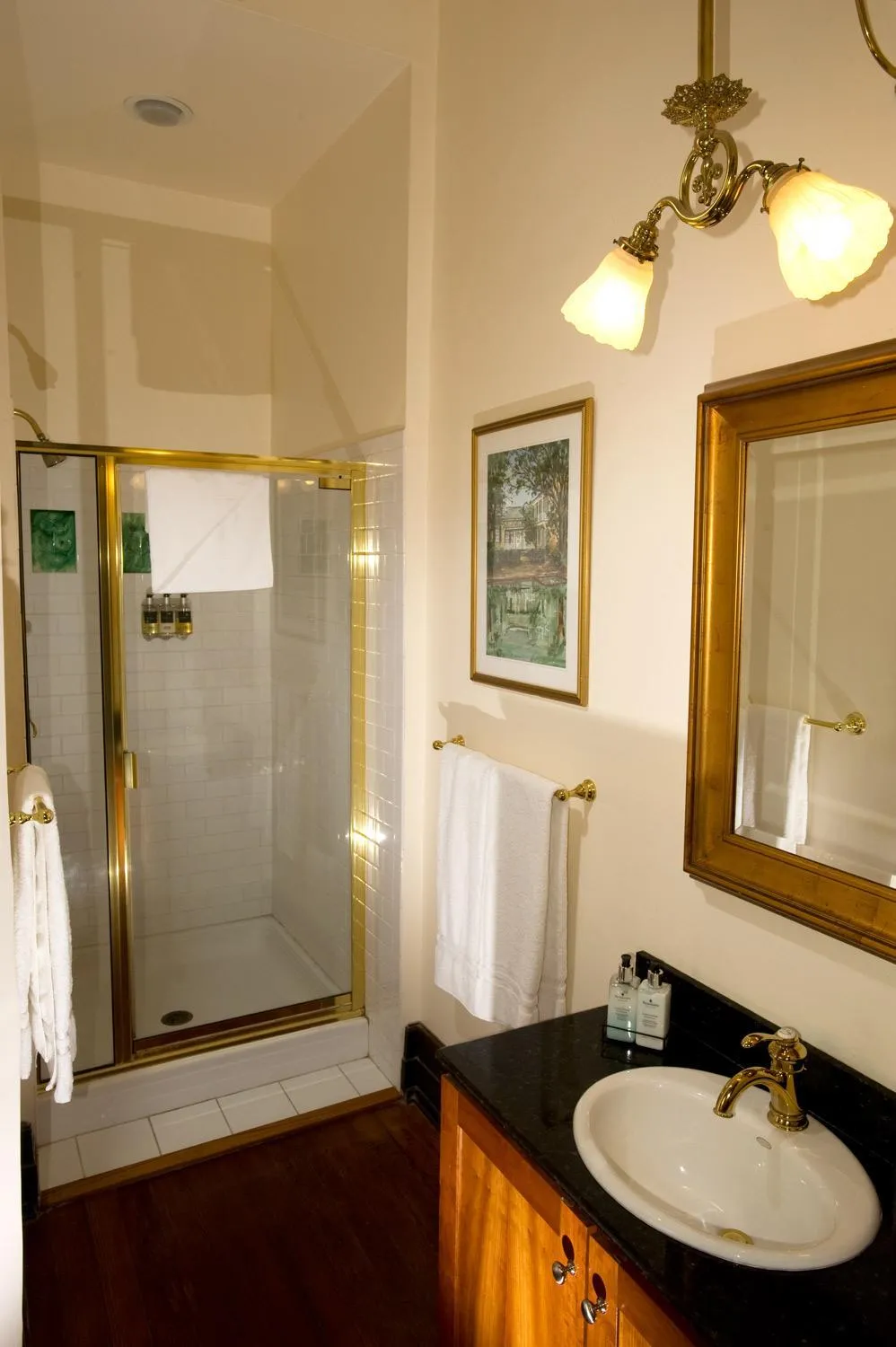 Shower in Canal Street Inn