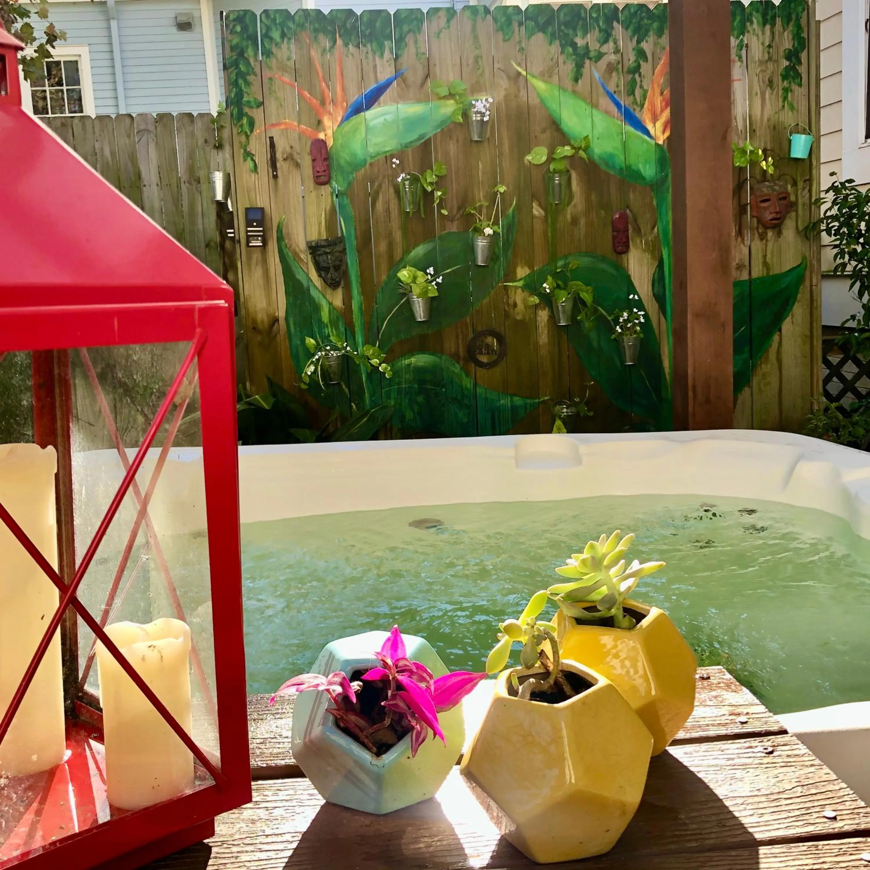 Hot Tub in Canal Street Inn