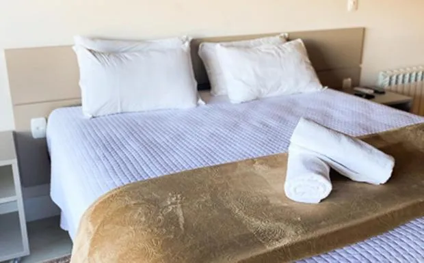 Bed in Letto Hotel Flores da Cunha