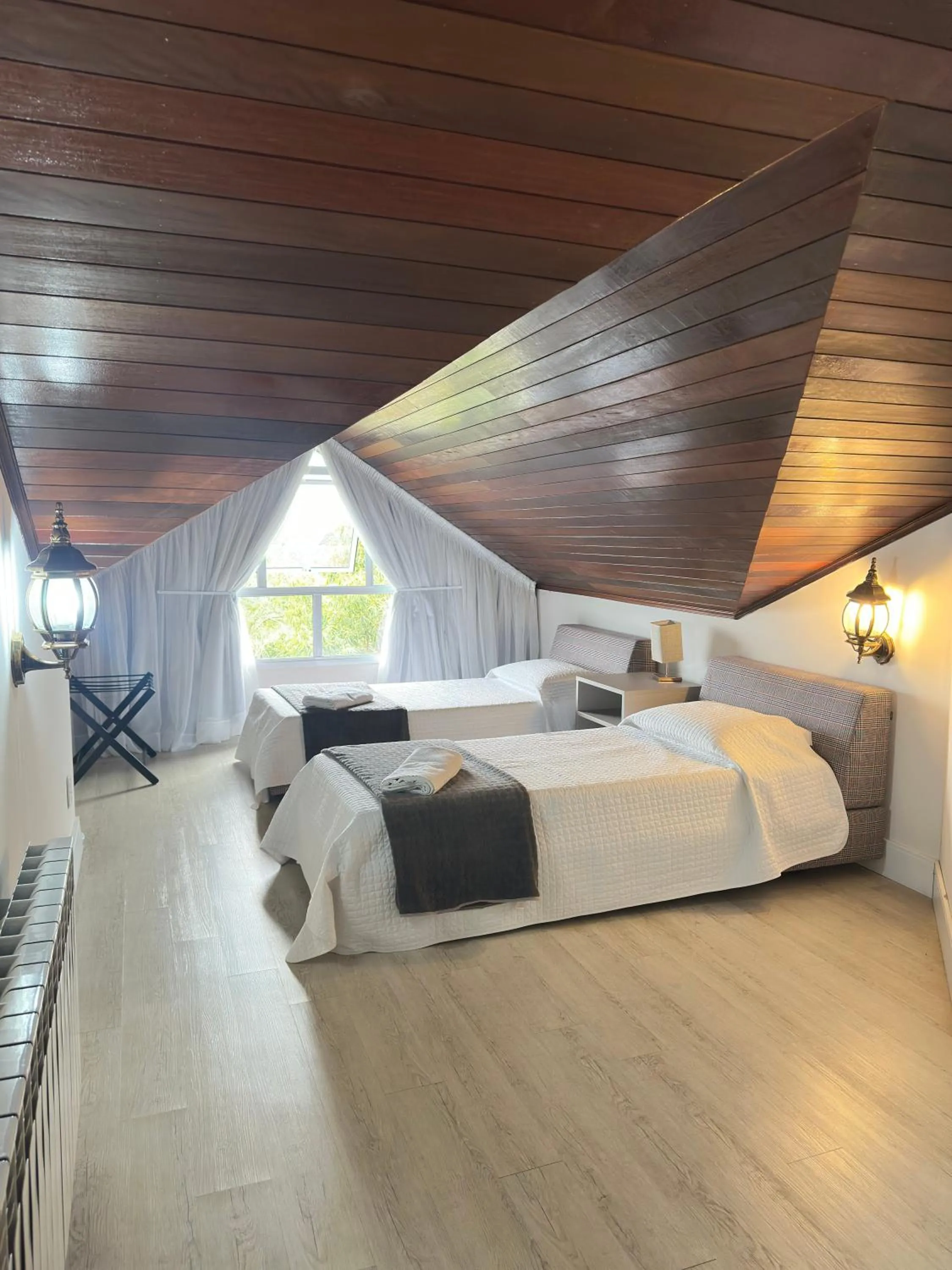 Bed in Letto Hotel Flores da Cunha