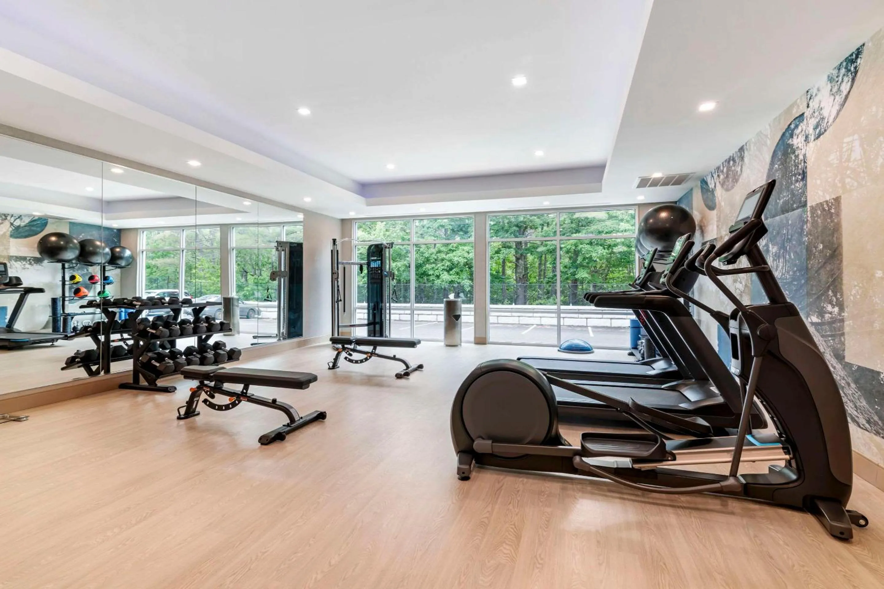 Fitness centre/facilities in Cambria Hotel North Conway