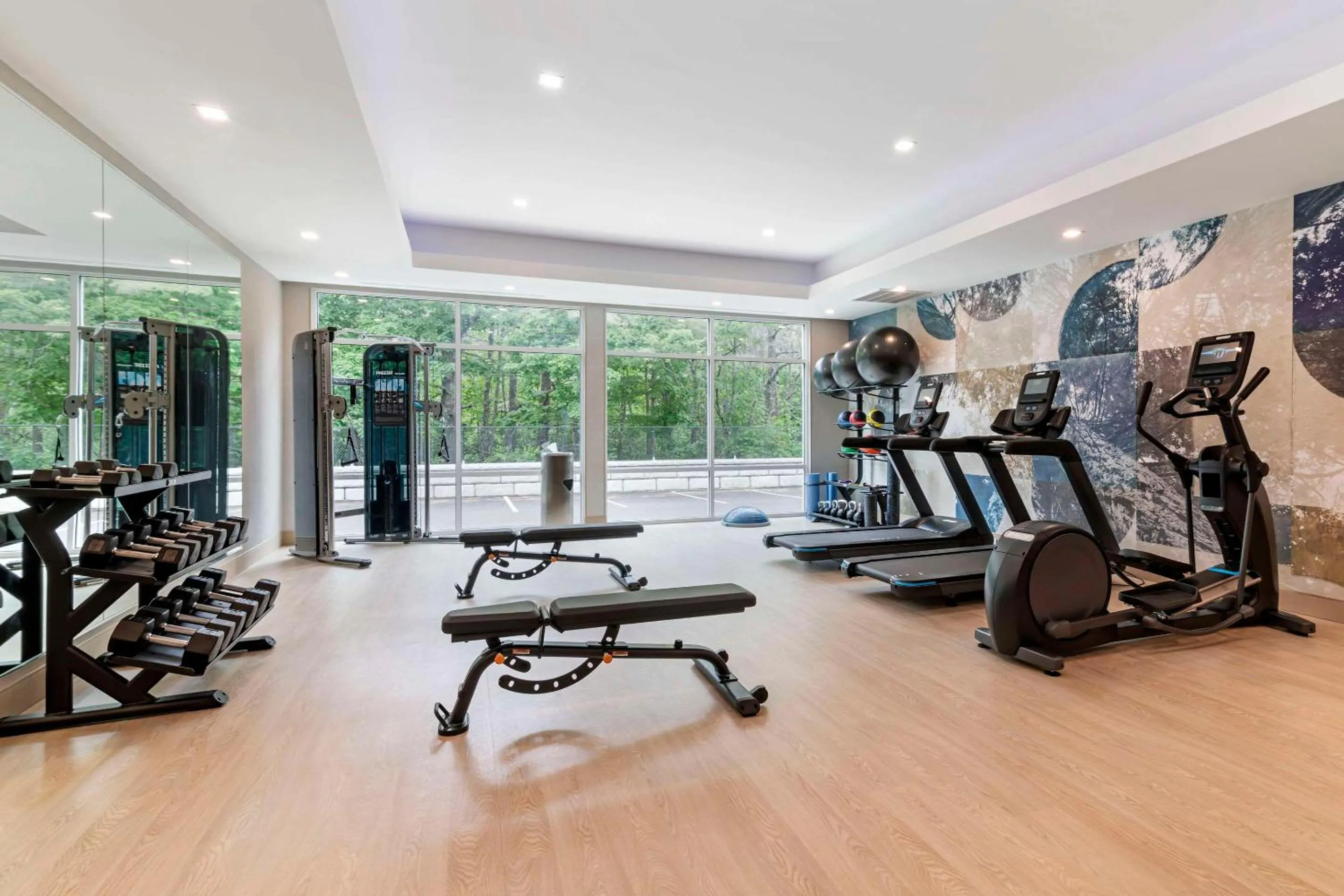 Fitness centre/facilities in Cambria Hotel North Conway