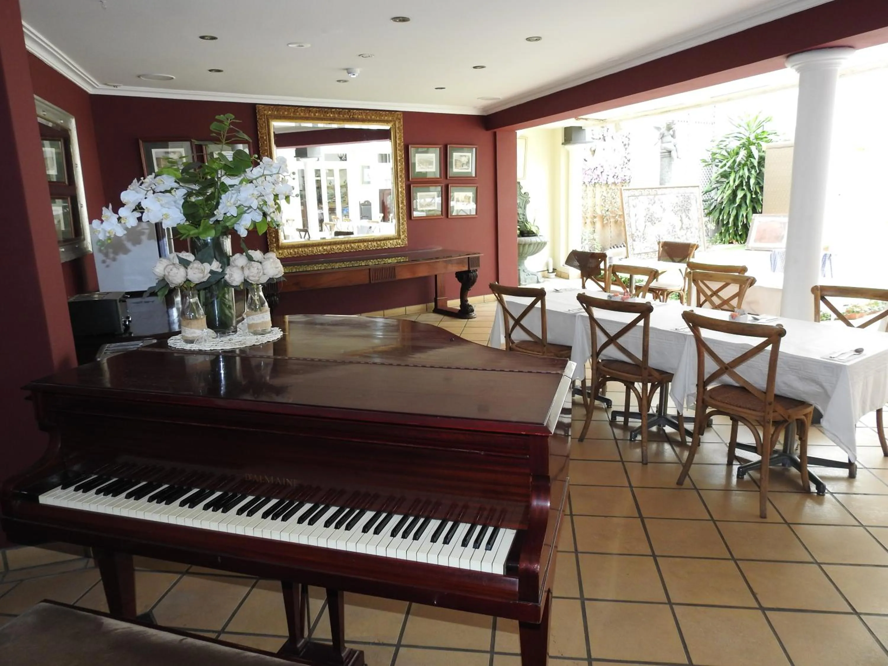 Patio in Manor House Boutique Hotel