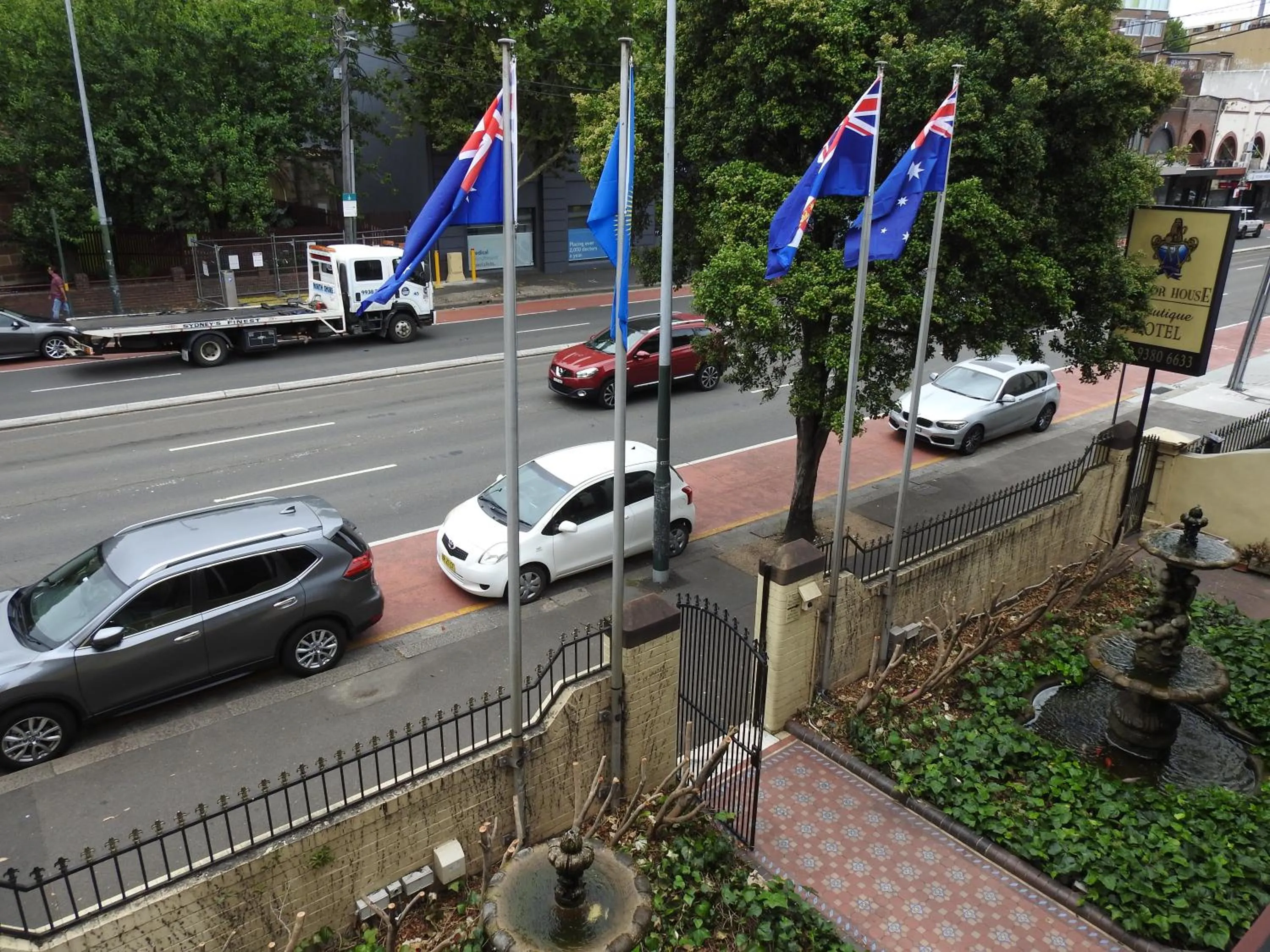 City view in Manor House Boutique Hotel