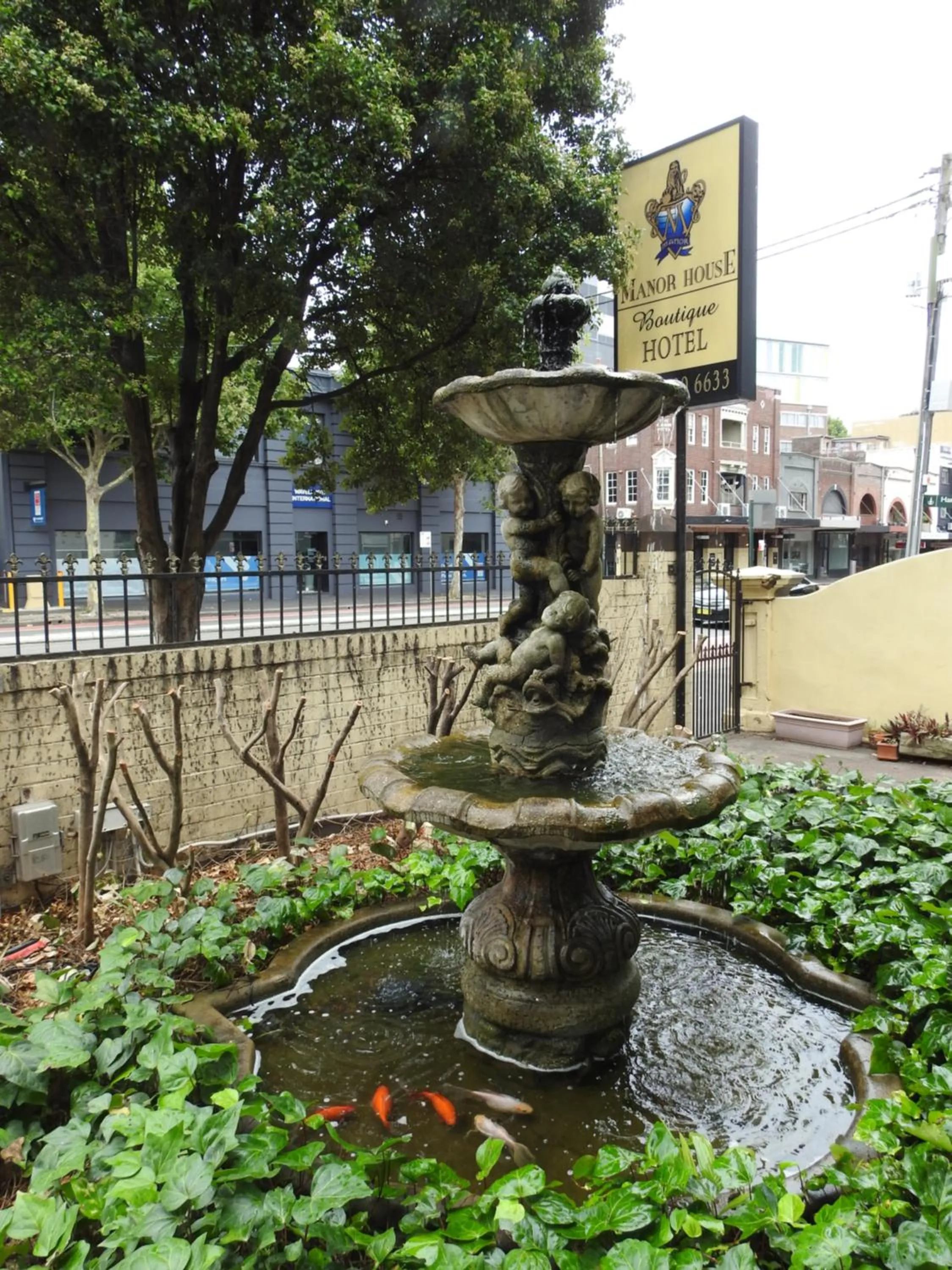 Garden in Manor House Boutique Hotel