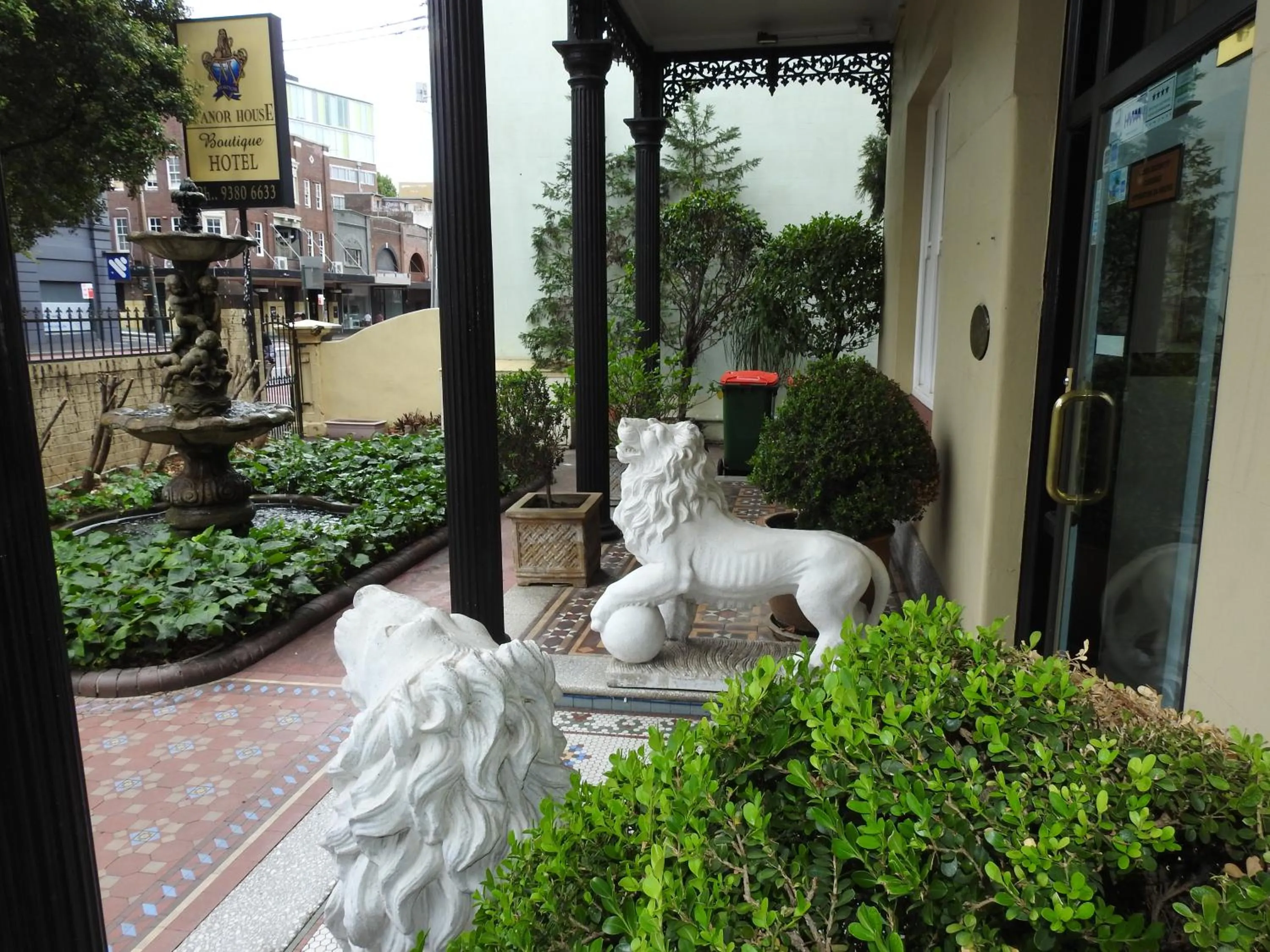 Garden in Manor House Boutique Hotel