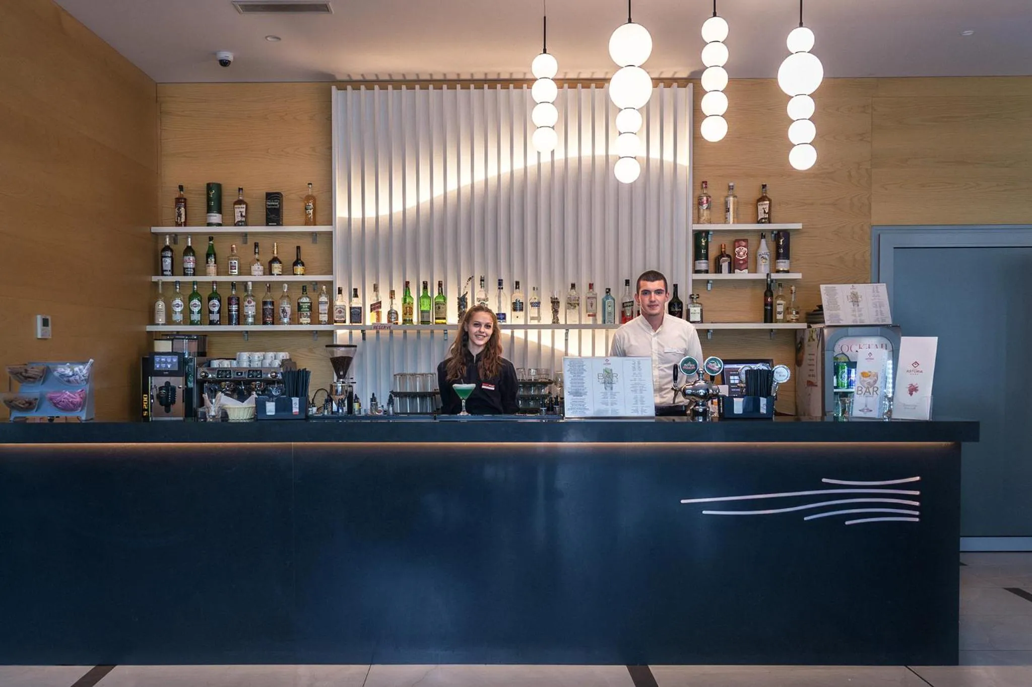 Lobby or reception in Astoria Hotel All Inclusive & Private Beach