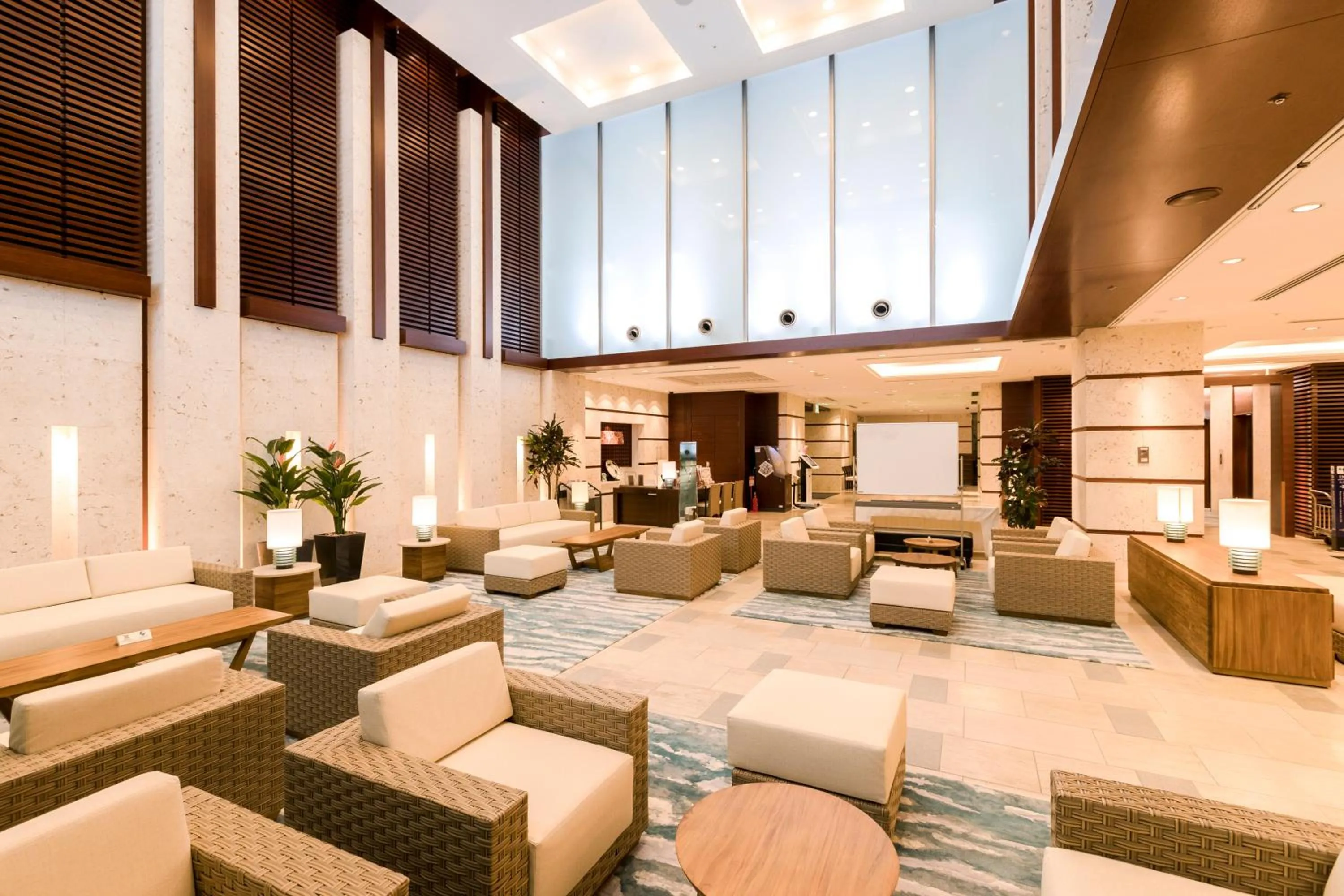 Lobby or reception in Hotel JAL City Naha