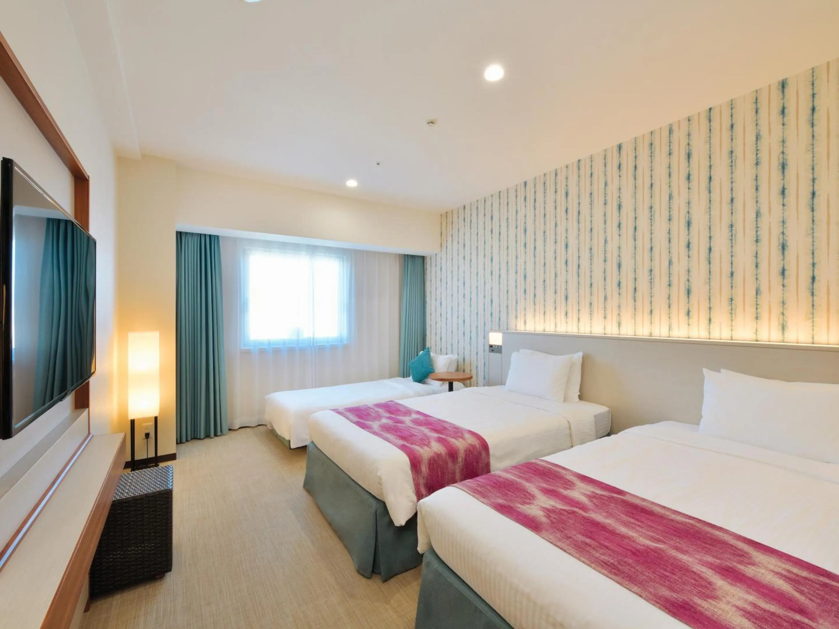 Photo of the whole room, Bed in Hotel JAL City Naha