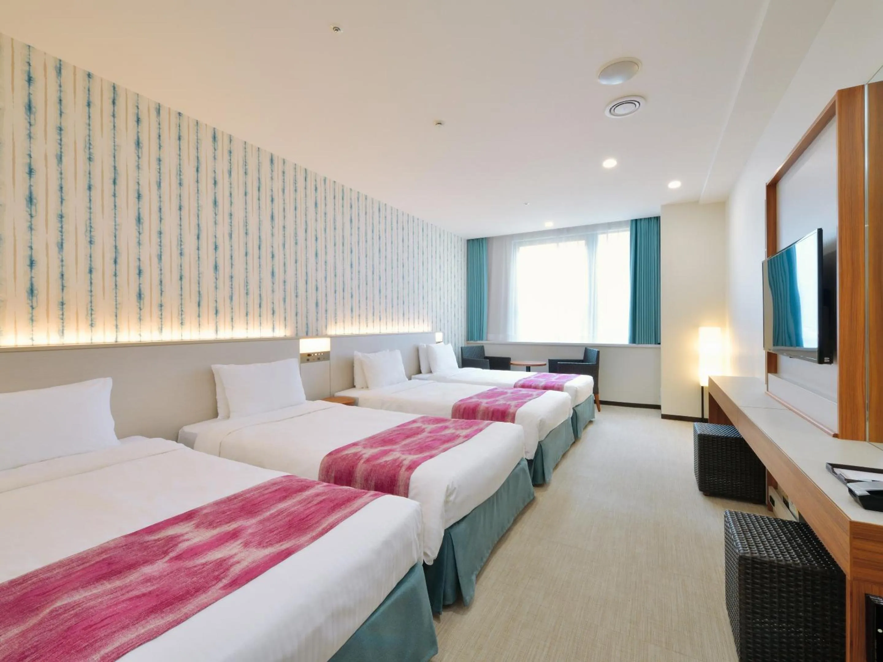 Photo of the whole room, Bed in Hotel JAL City Naha