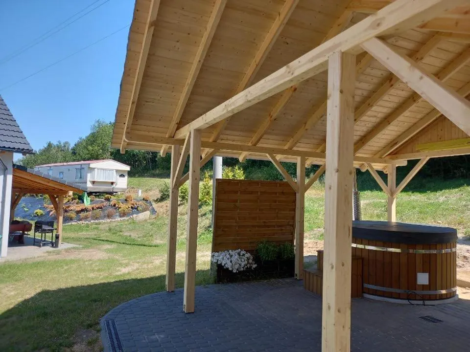 Hot Tub in Kaszuby Resort Zacisze