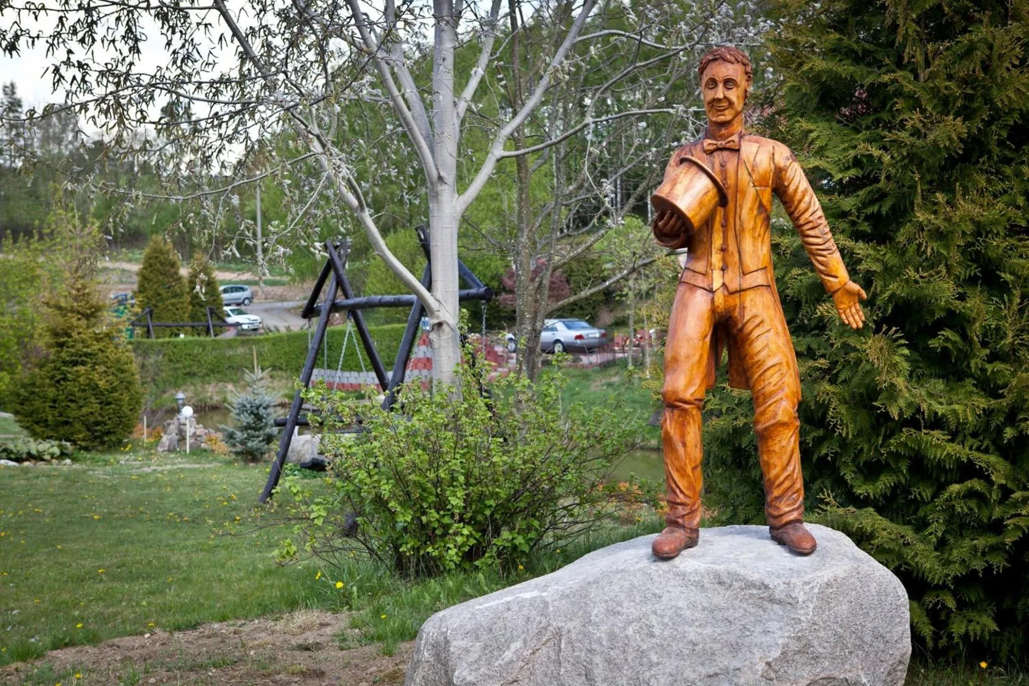 Garden in Kaszuby Resort Zacisze