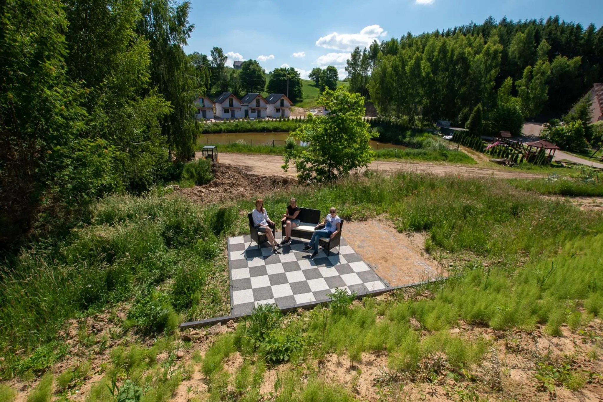 Natural landscape in Kaszuby Resort Zacisze