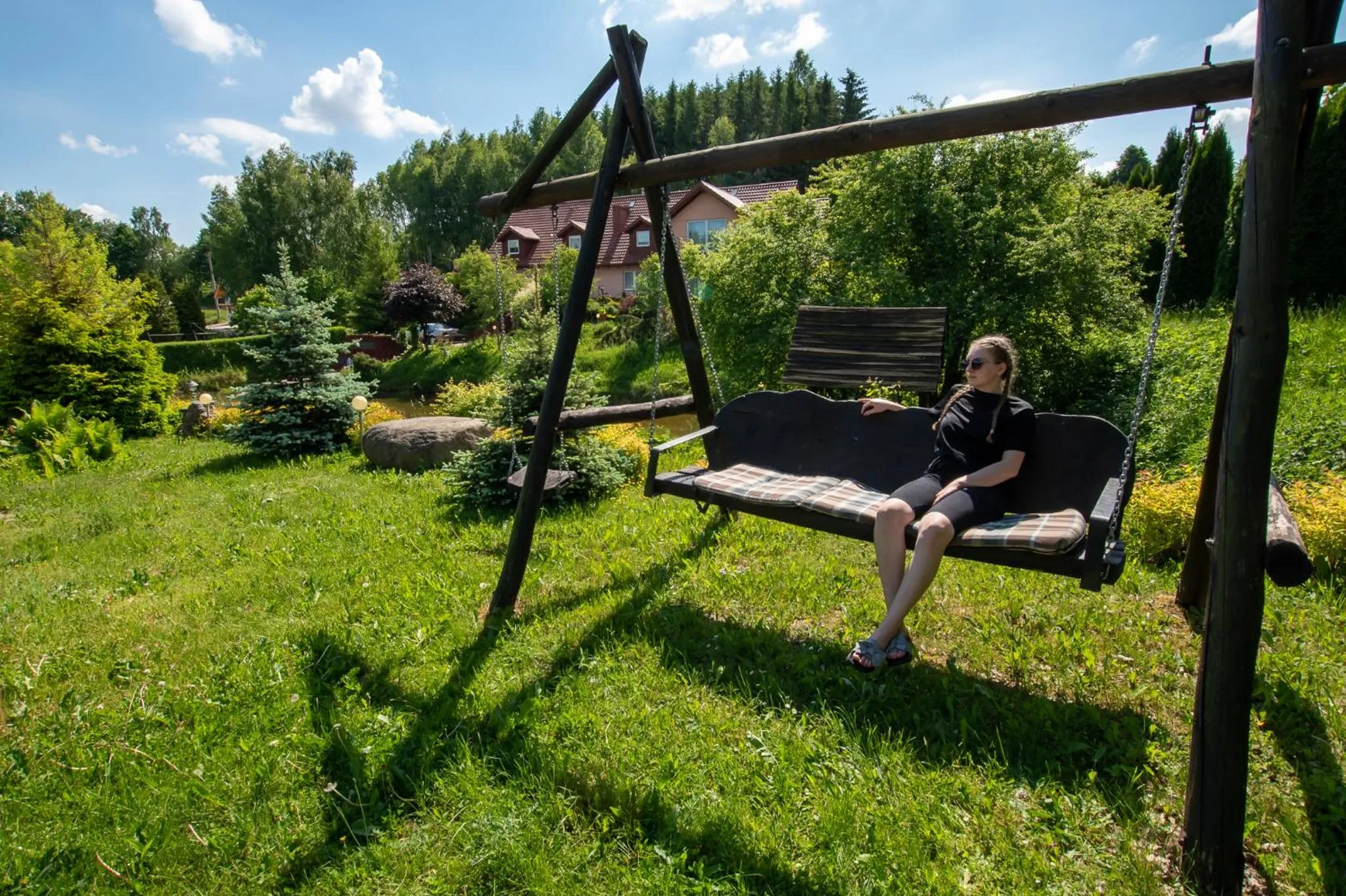 Garden in Kaszuby Resort Zacisze