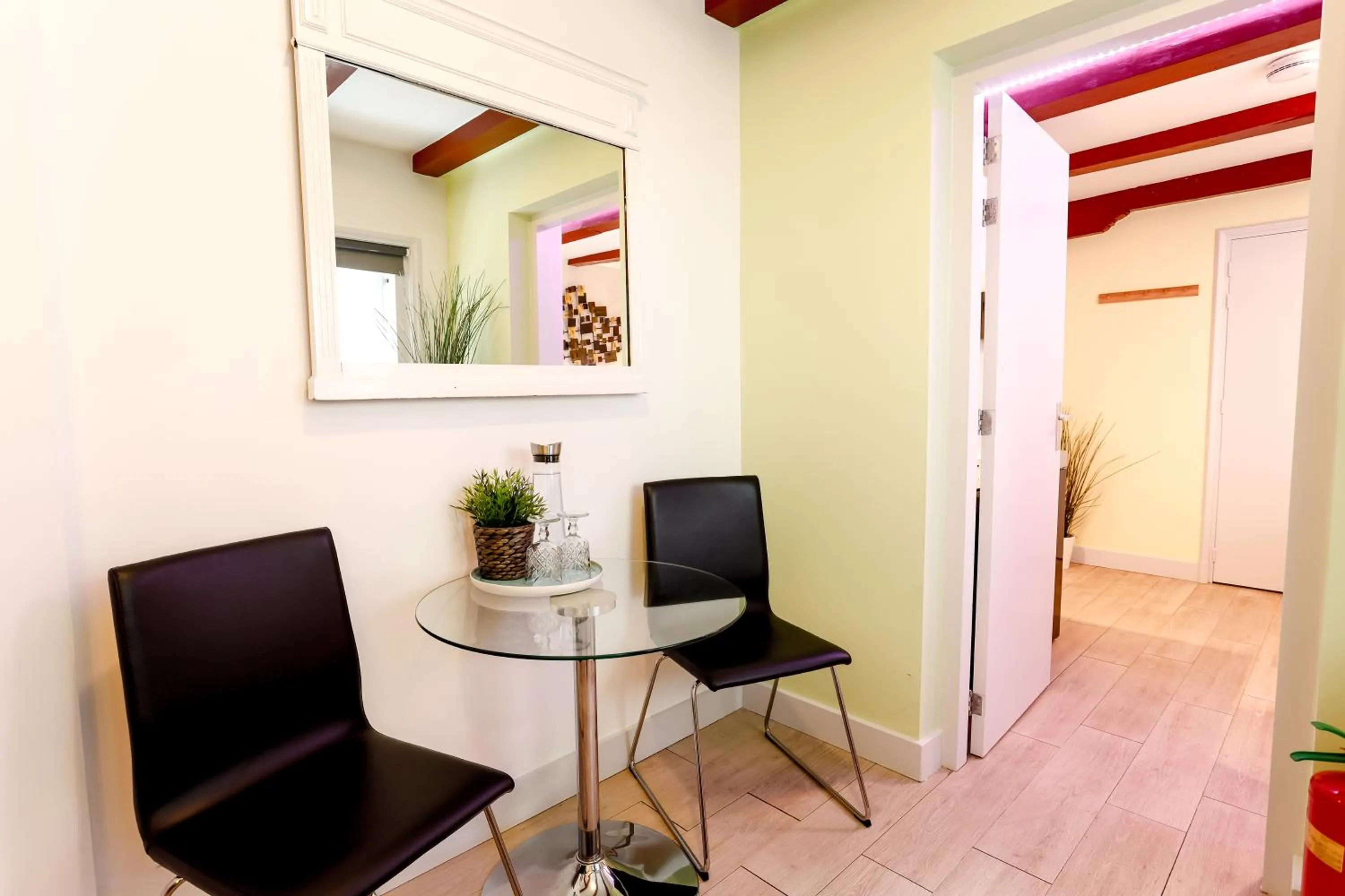 Seating area in Sunflower Amsterdam