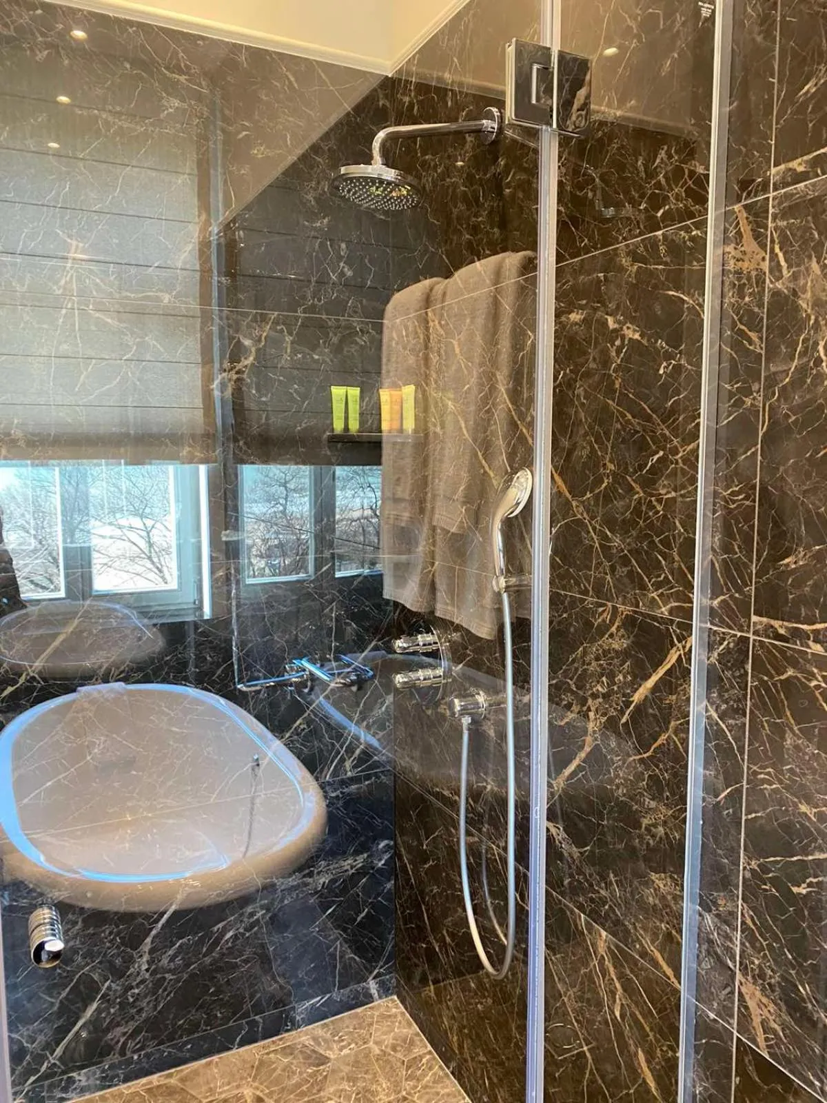 Shower in Villa Promenade