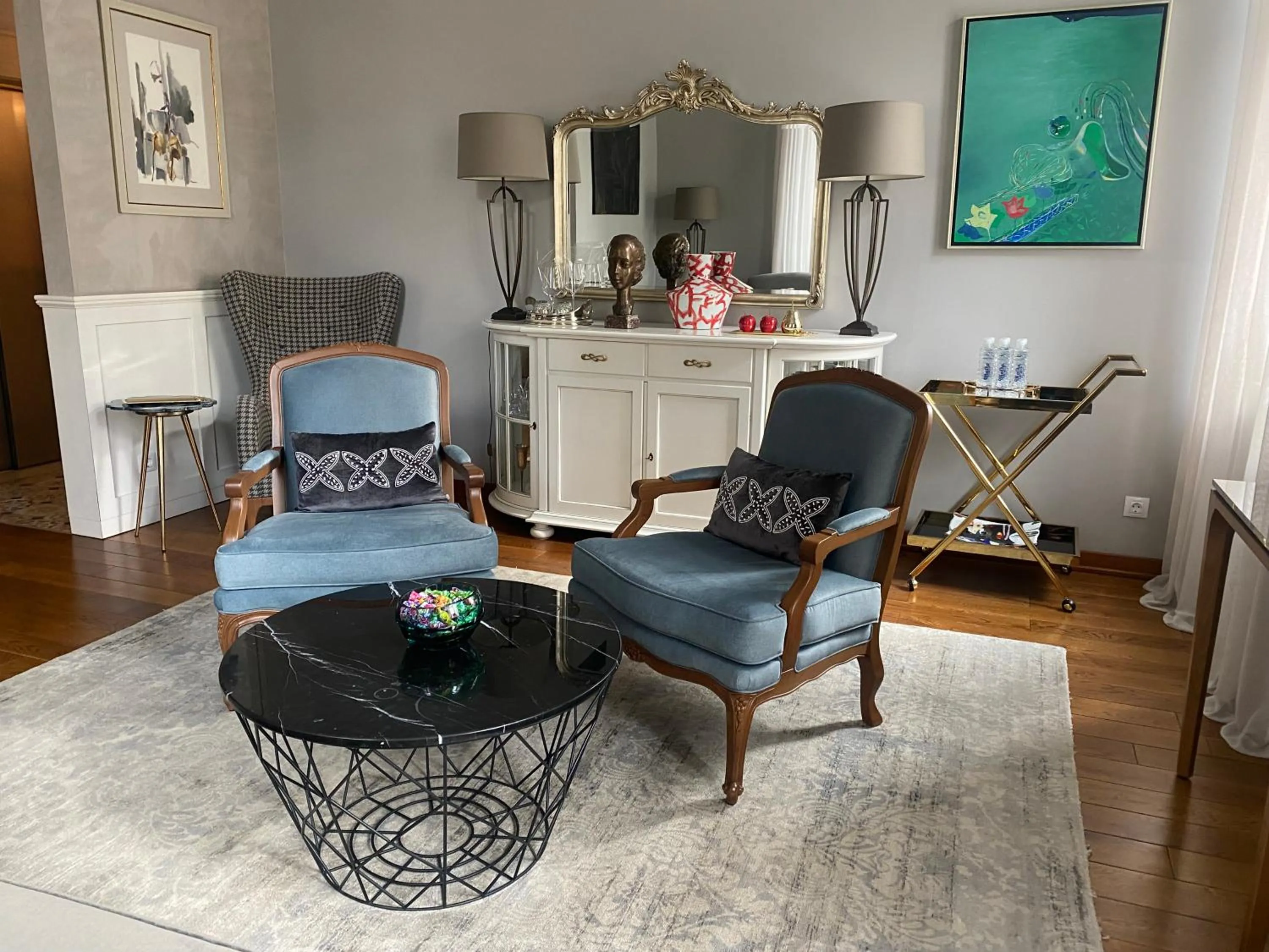 Living room in Villa Promenade