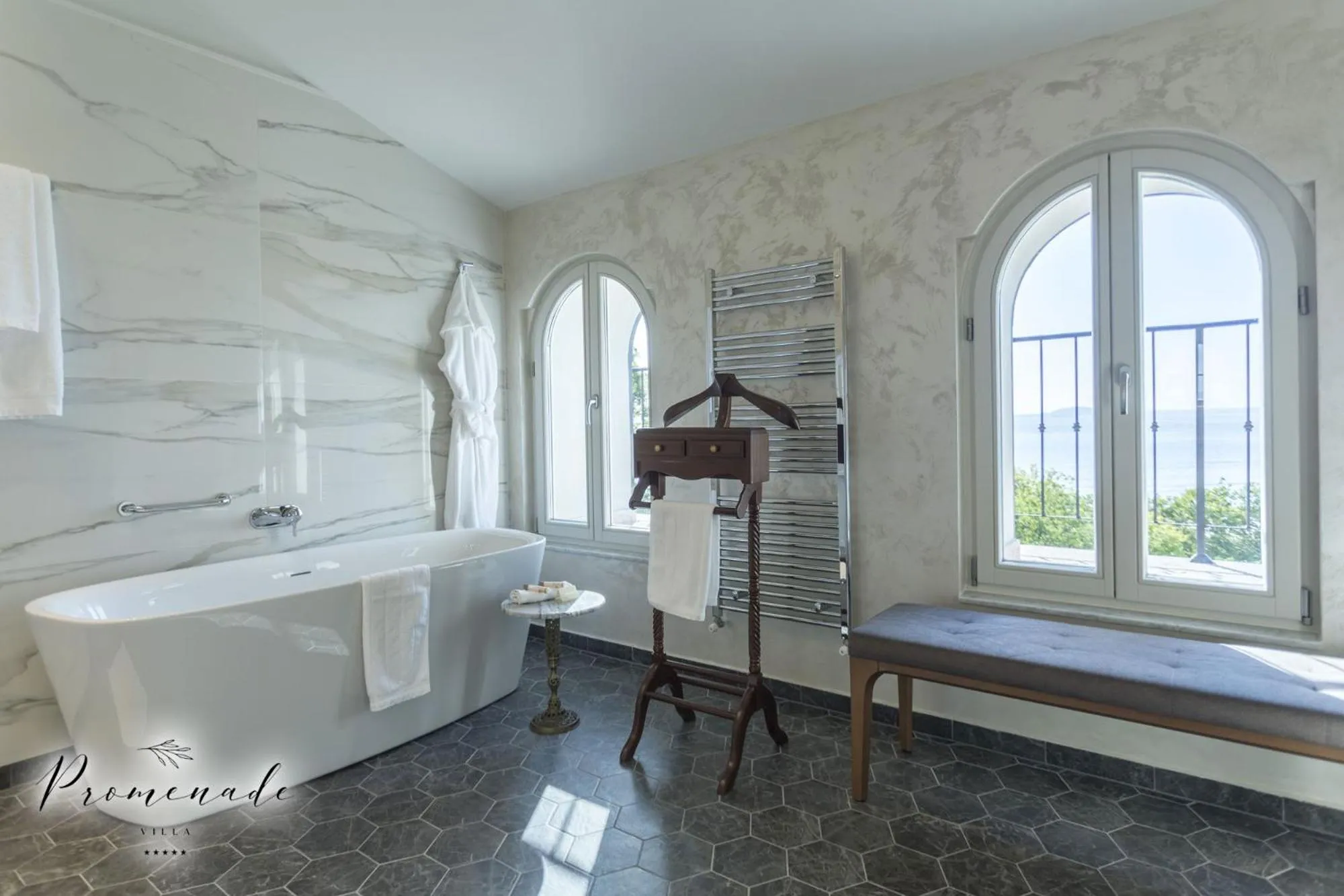 Bathroom in Villa Promenade