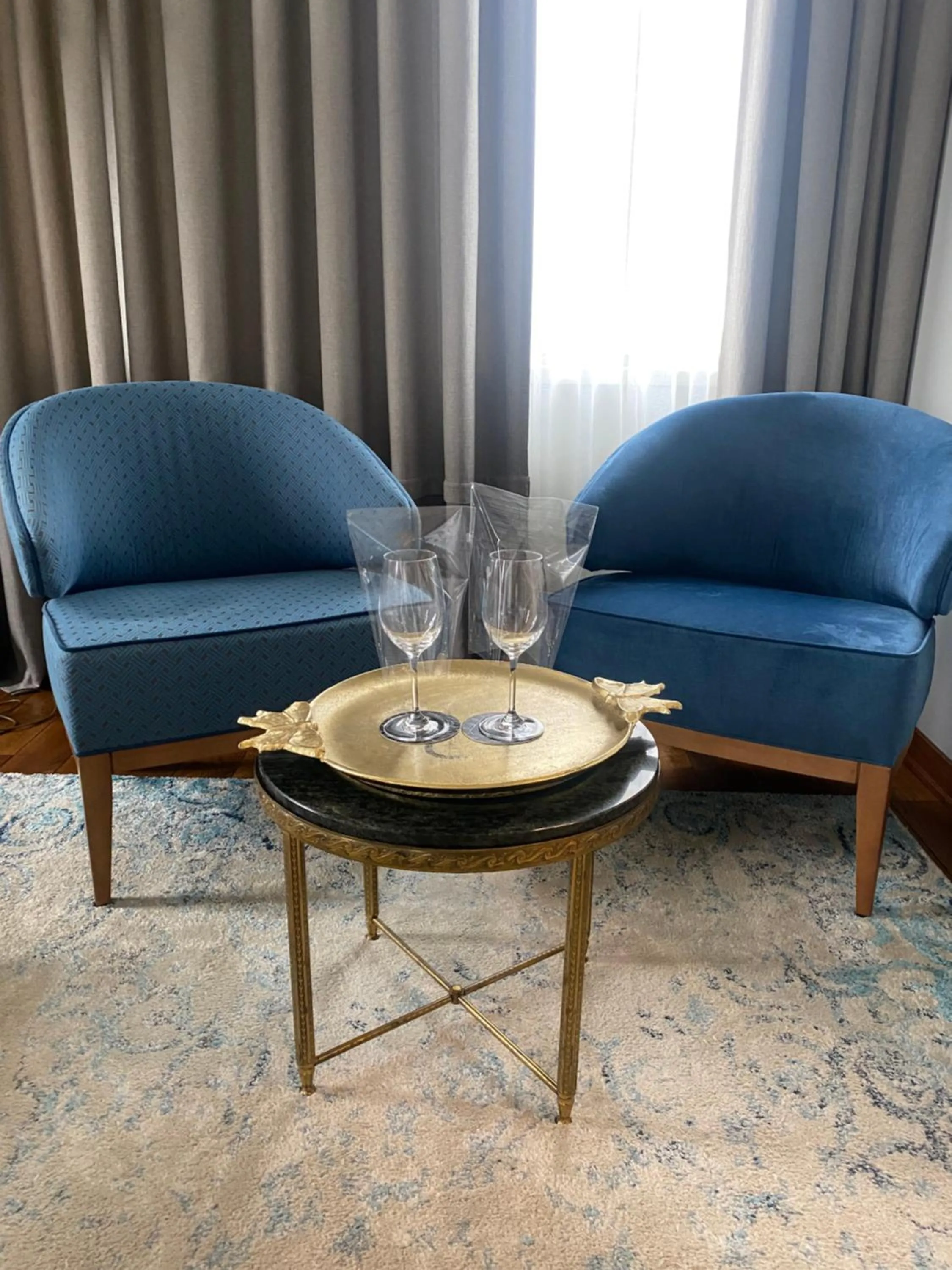 Seating area in Villa Promenade