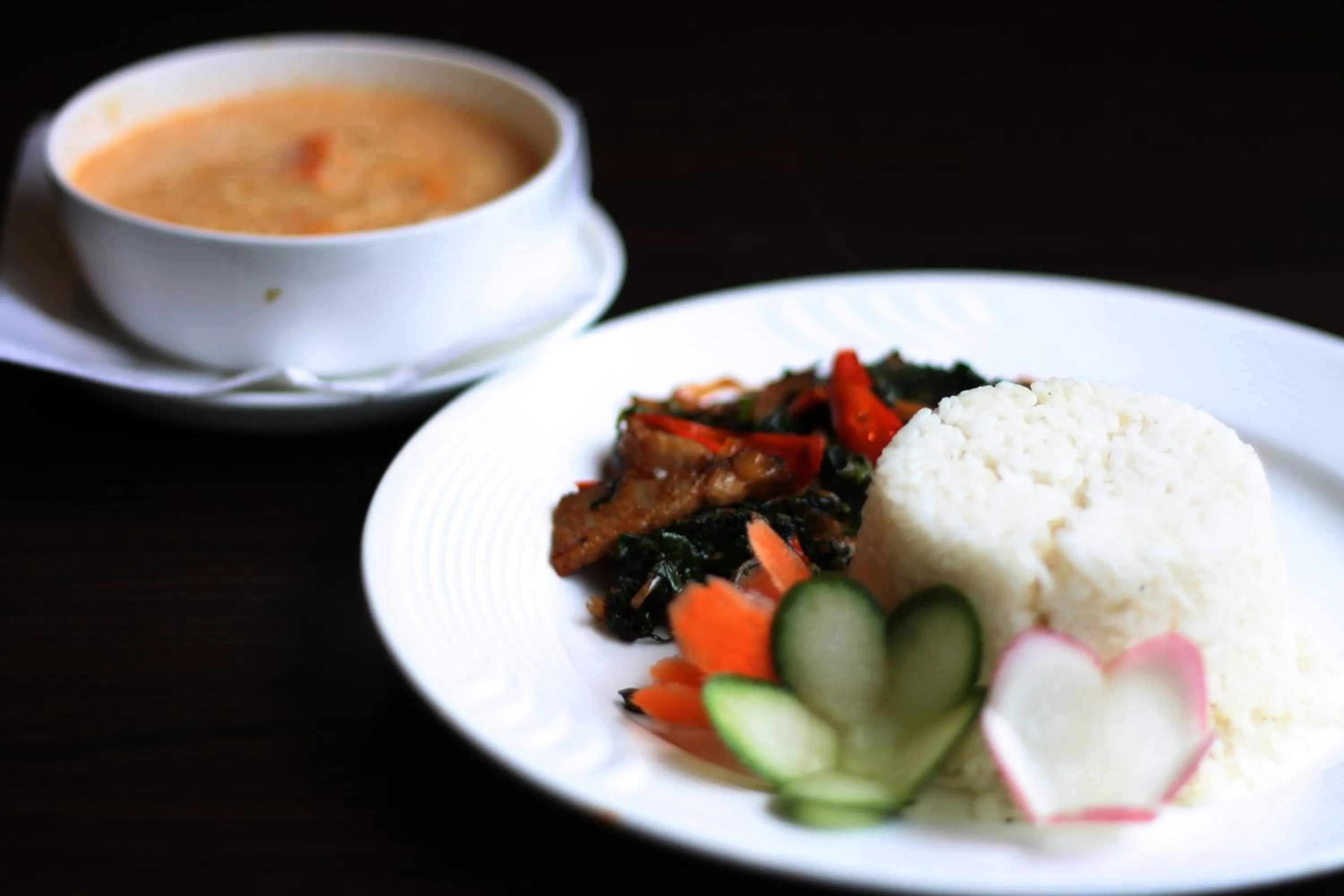 Restaurant/places to eat in The Nettle and Fern Hotel Gangtok