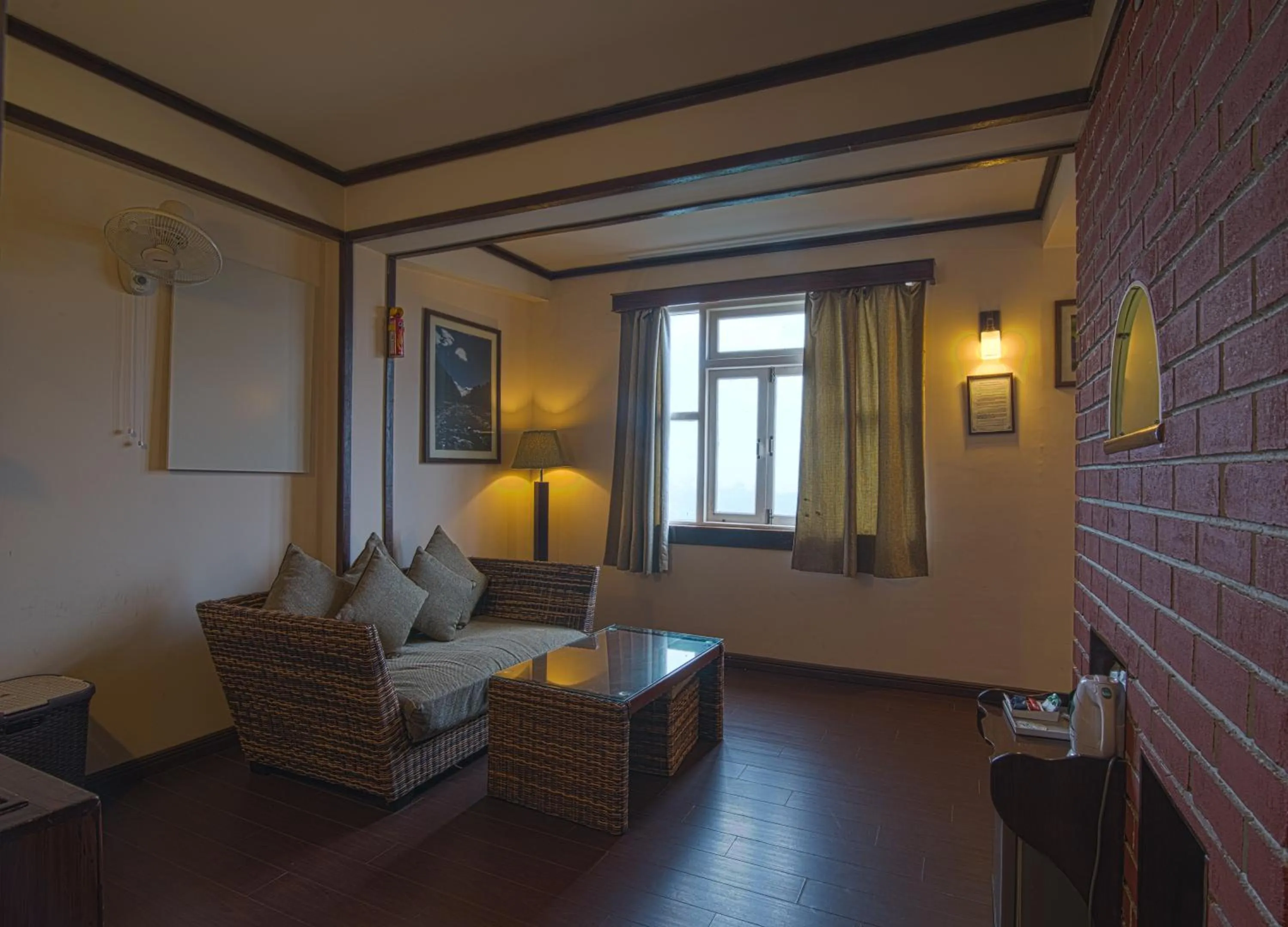 Living room in The Nettle and Fern Hotel Gangtok