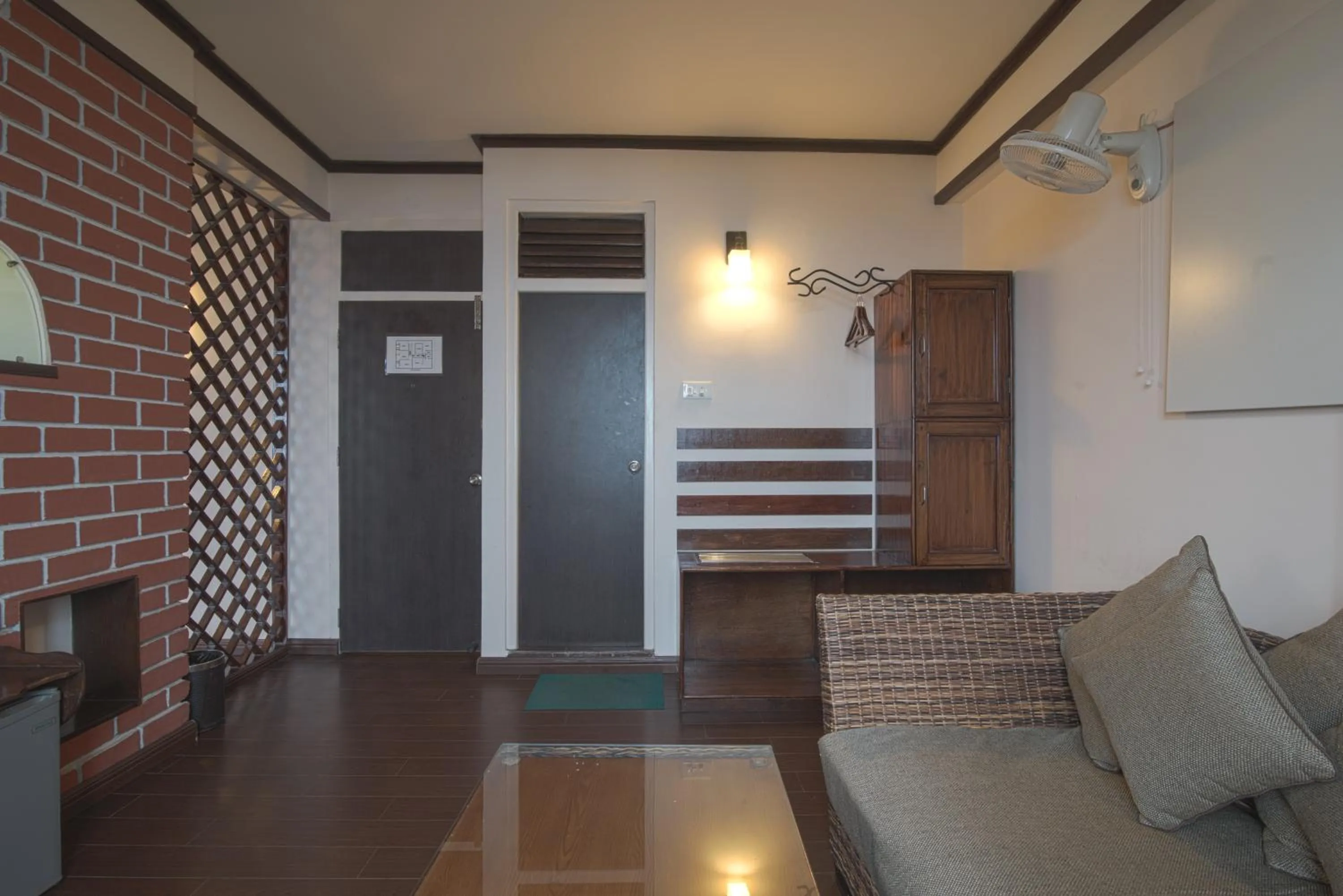 Living room in The Nettle and Fern Hotel Gangtok