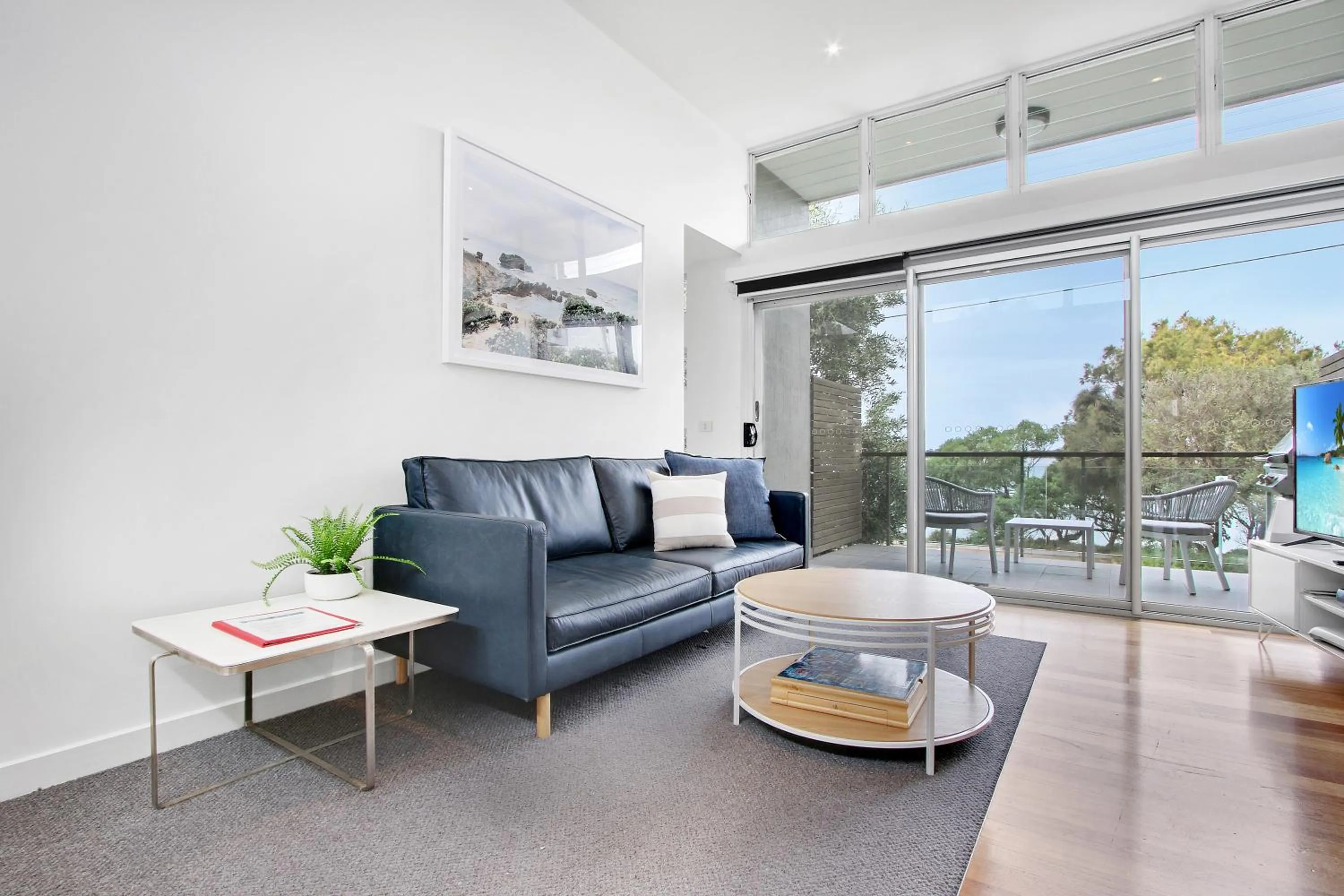 Living room in 5 Knots Metung