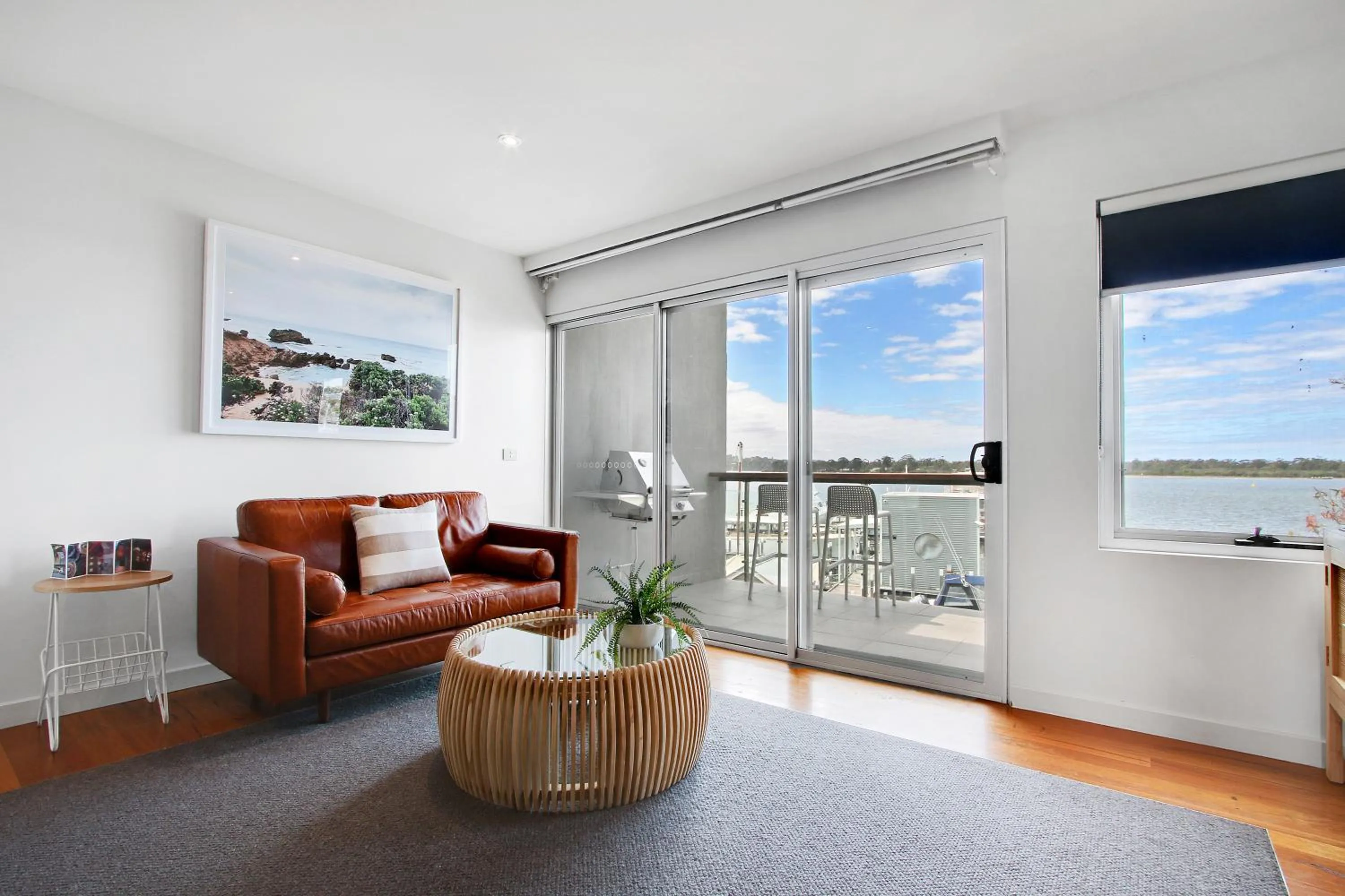 Living room in 5 Knots Metung