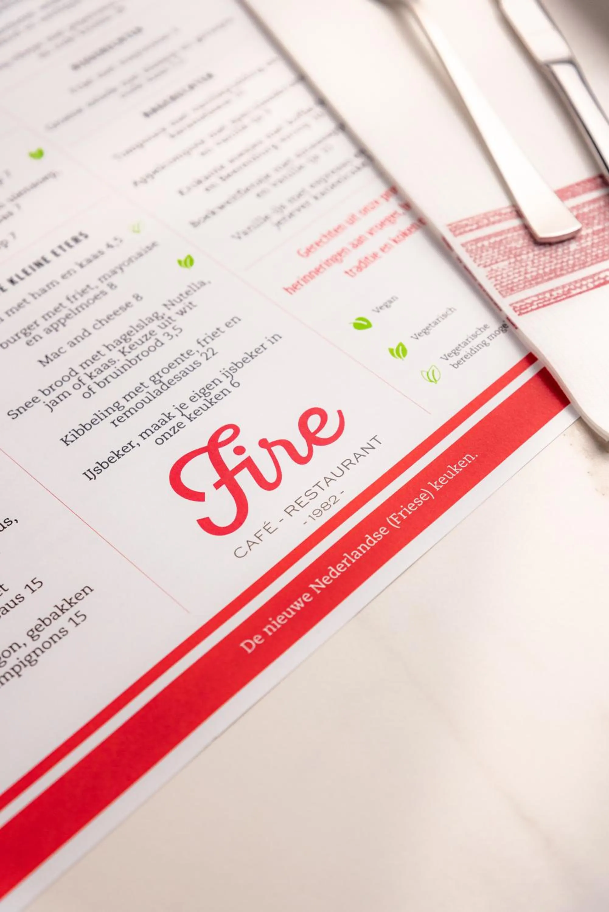 Restaurant/places to eat in Boutique Hotel Catshuis