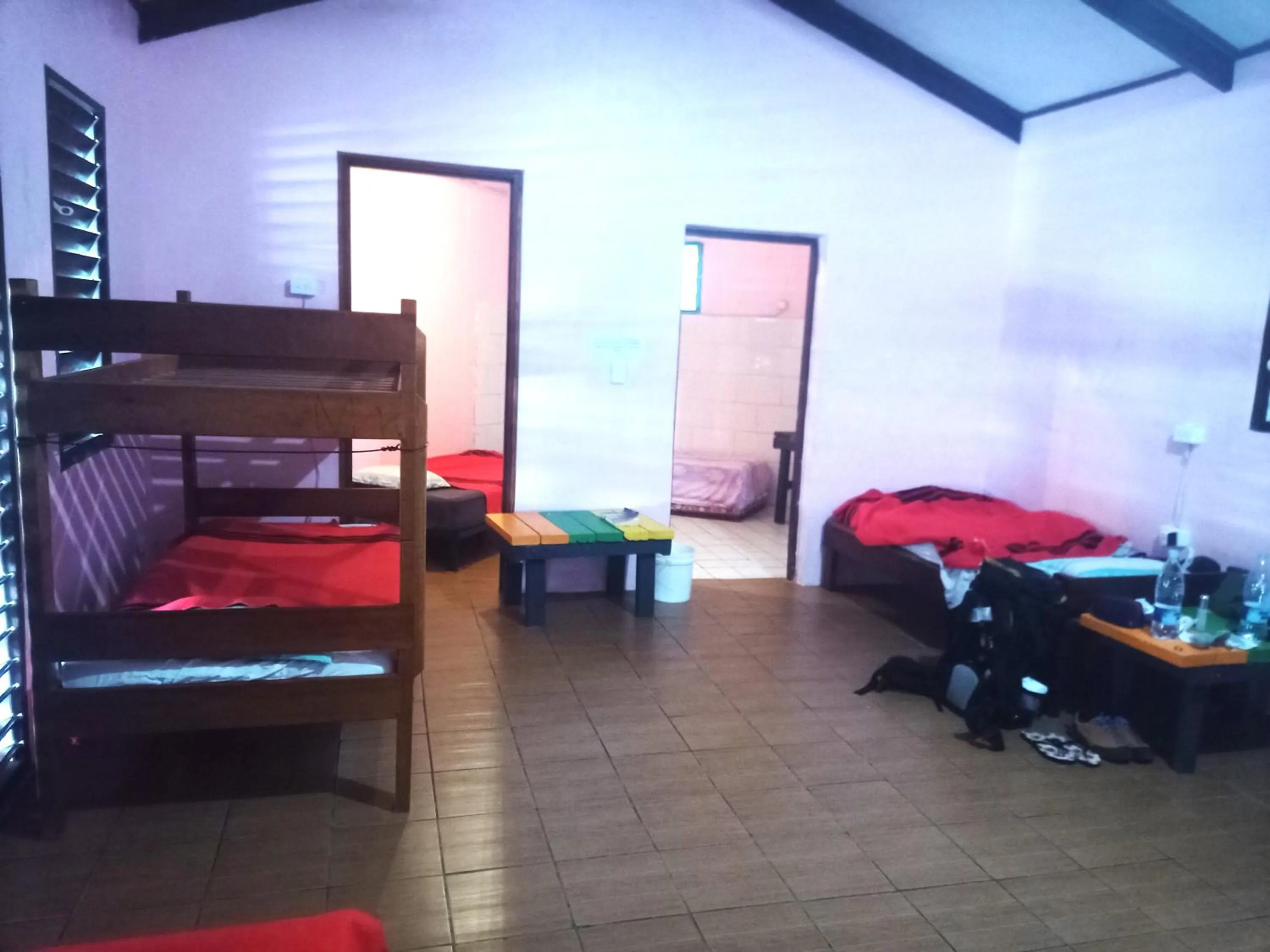 Bed in Bluepango Guest House