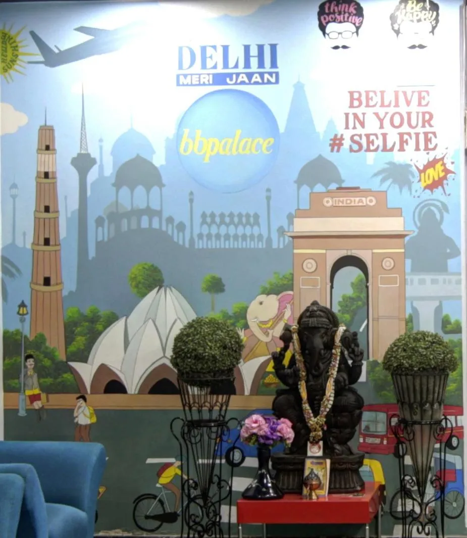 Seating area in Hotel BB Palace (A Family Hotel)