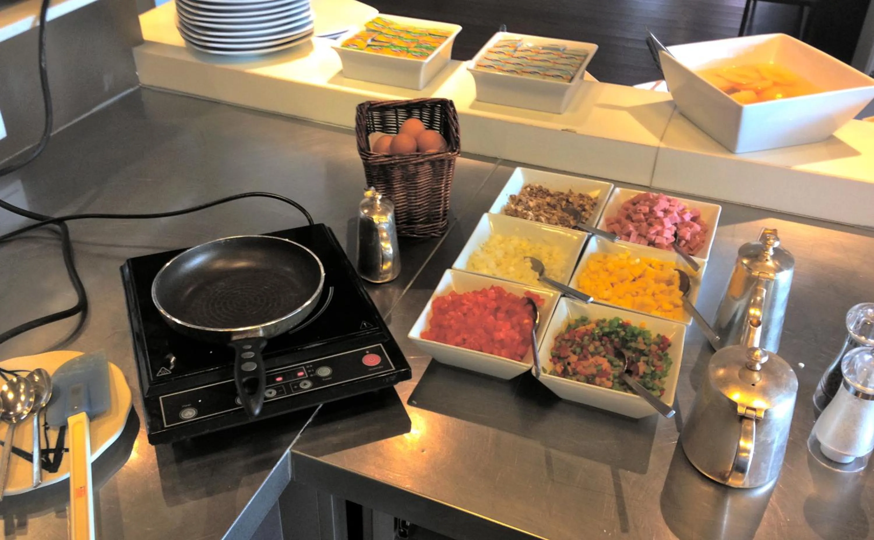 Buffet breakfast in Kefi Palmera Beach Resort El Sokhna - Family Only