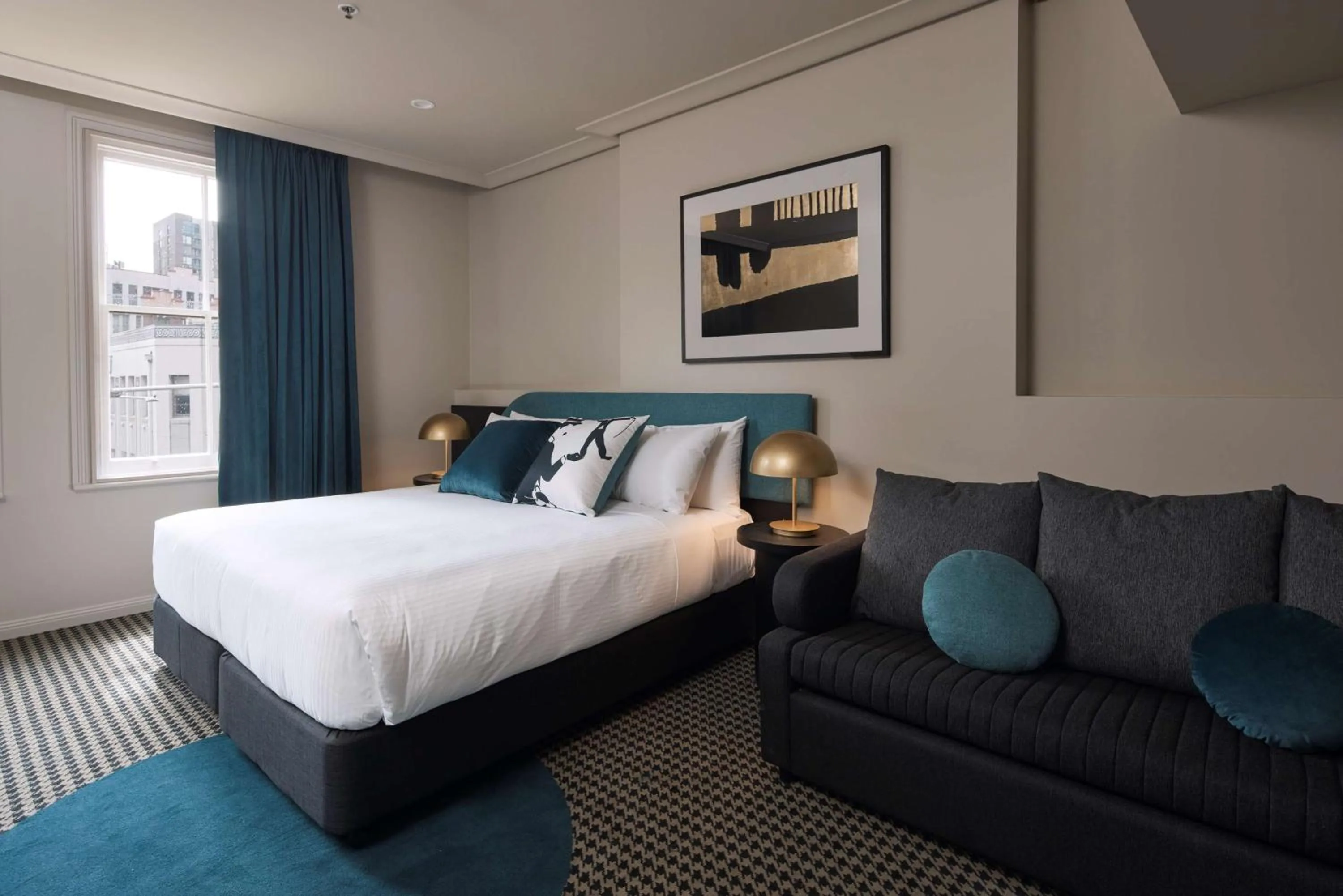 Bedroom, Bed in The Capitol Hotel Sydney